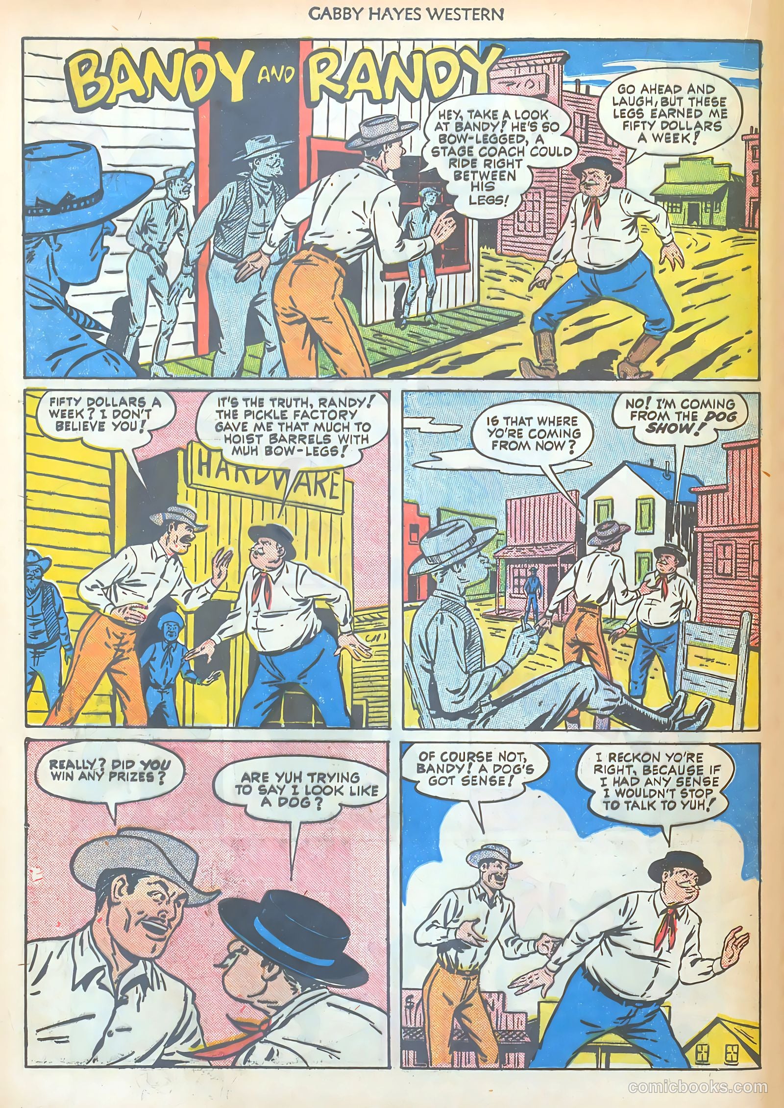 Gabby Hayes Western #22 — page 36 of 52
