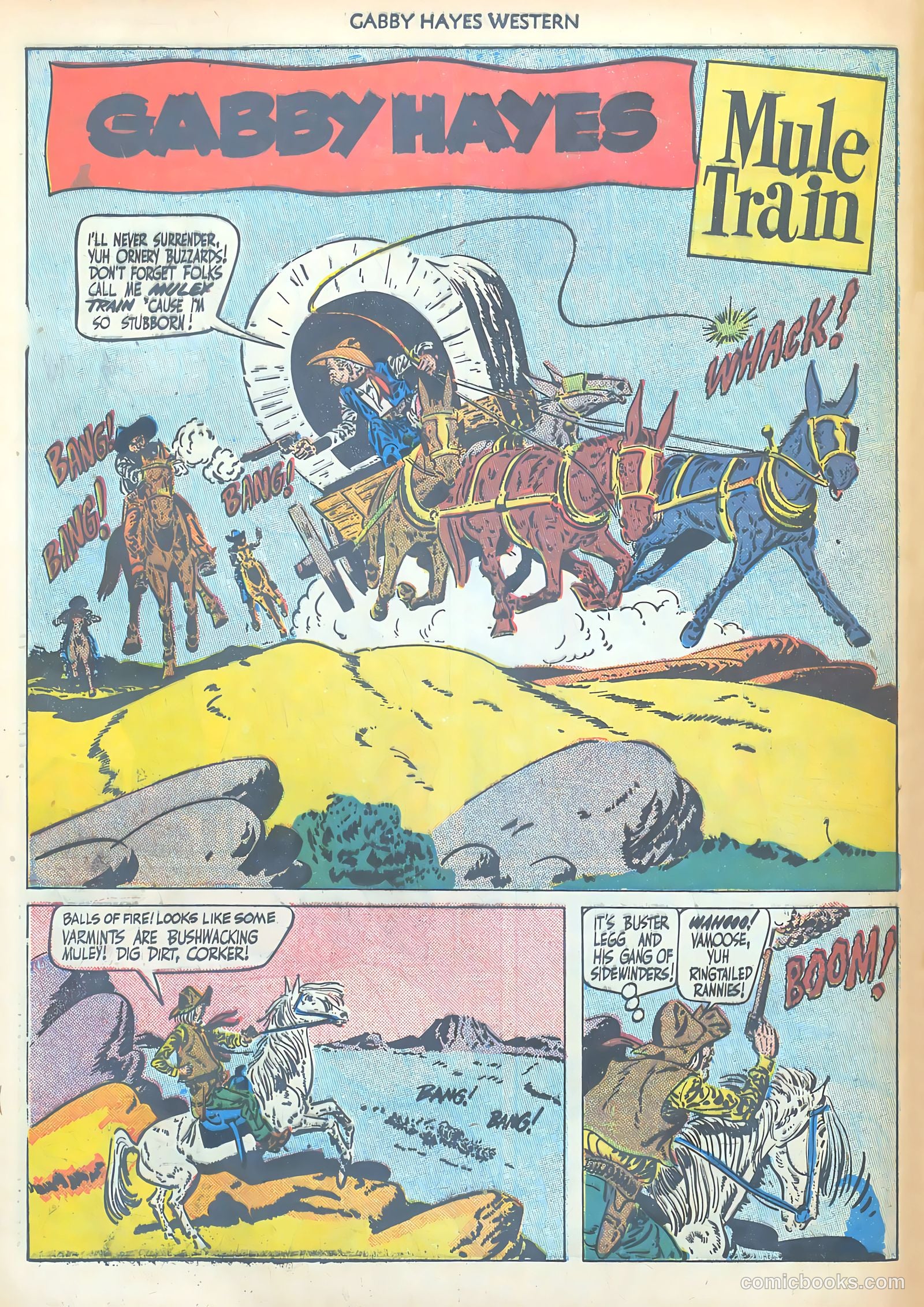 Gabby Hayes Western #22 — page 40 of 52