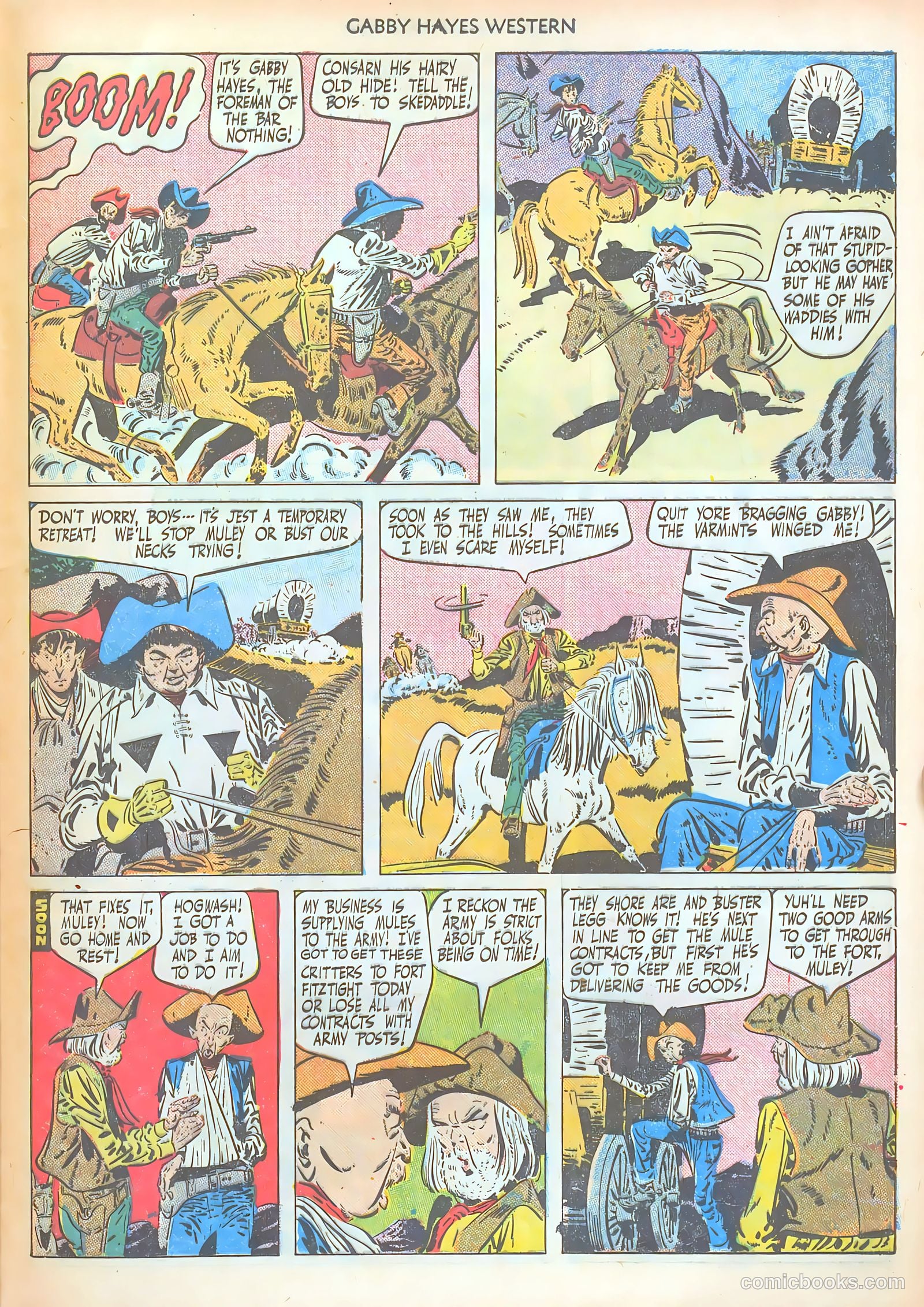 Gabby Hayes Western #22 — page 41 of 52
