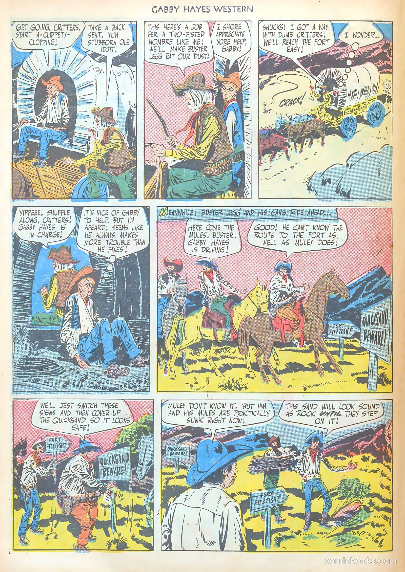 Gabby Hayes Western #22 — page 42 of 52