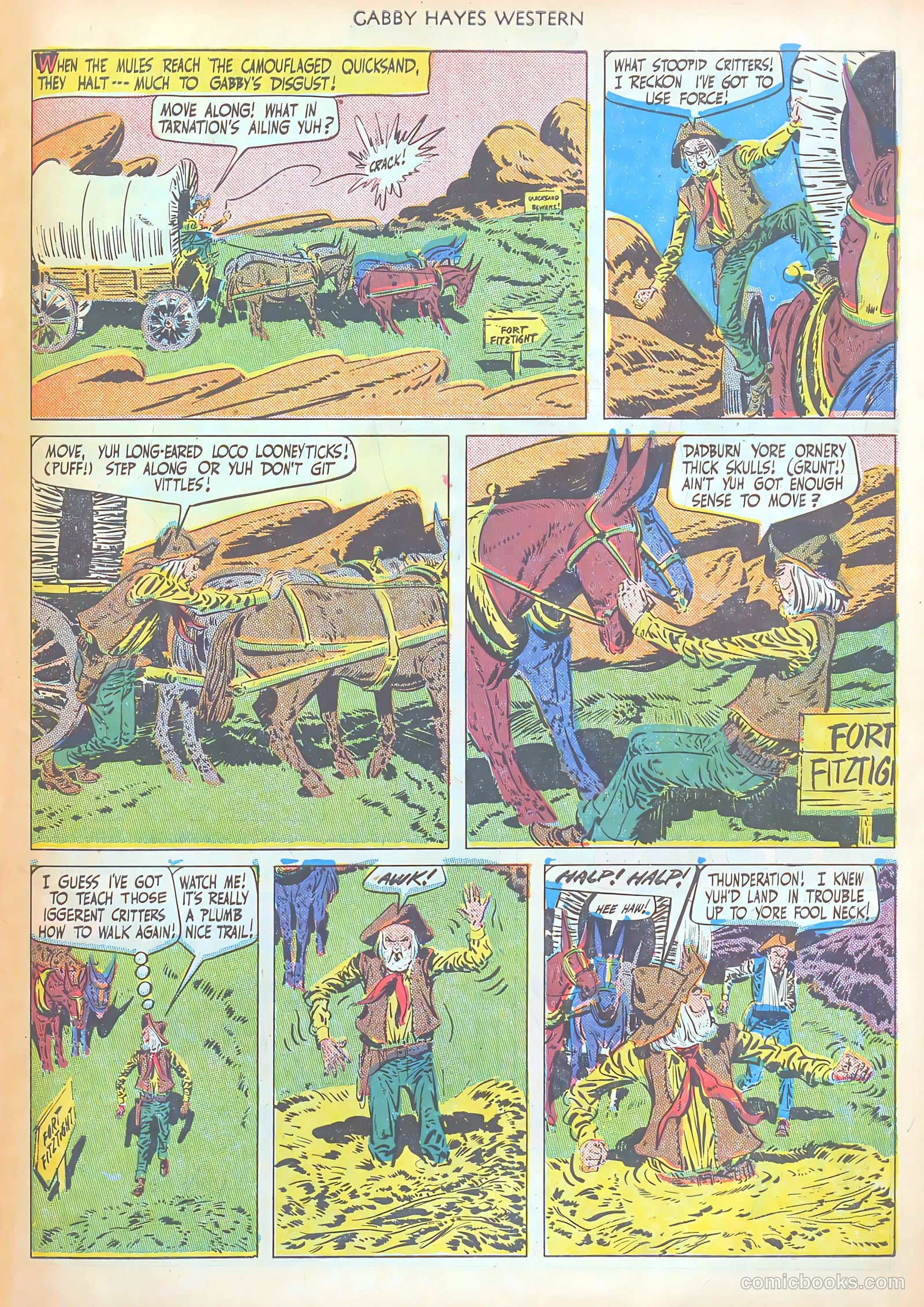 Gabby Hayes Western #22 — page 43 of 52