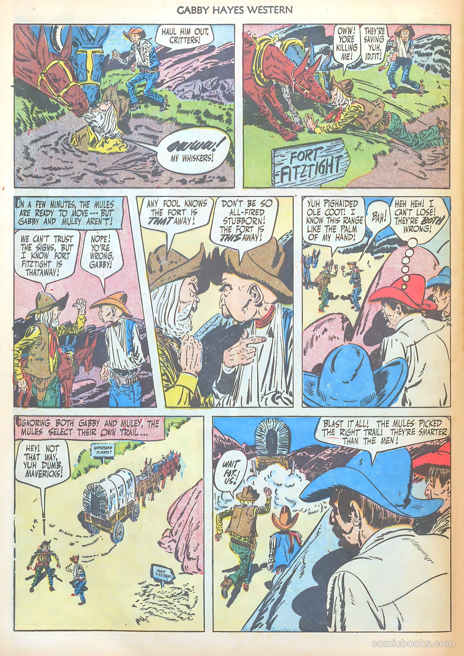 Gabby Hayes Western #22 — page 44 of 52