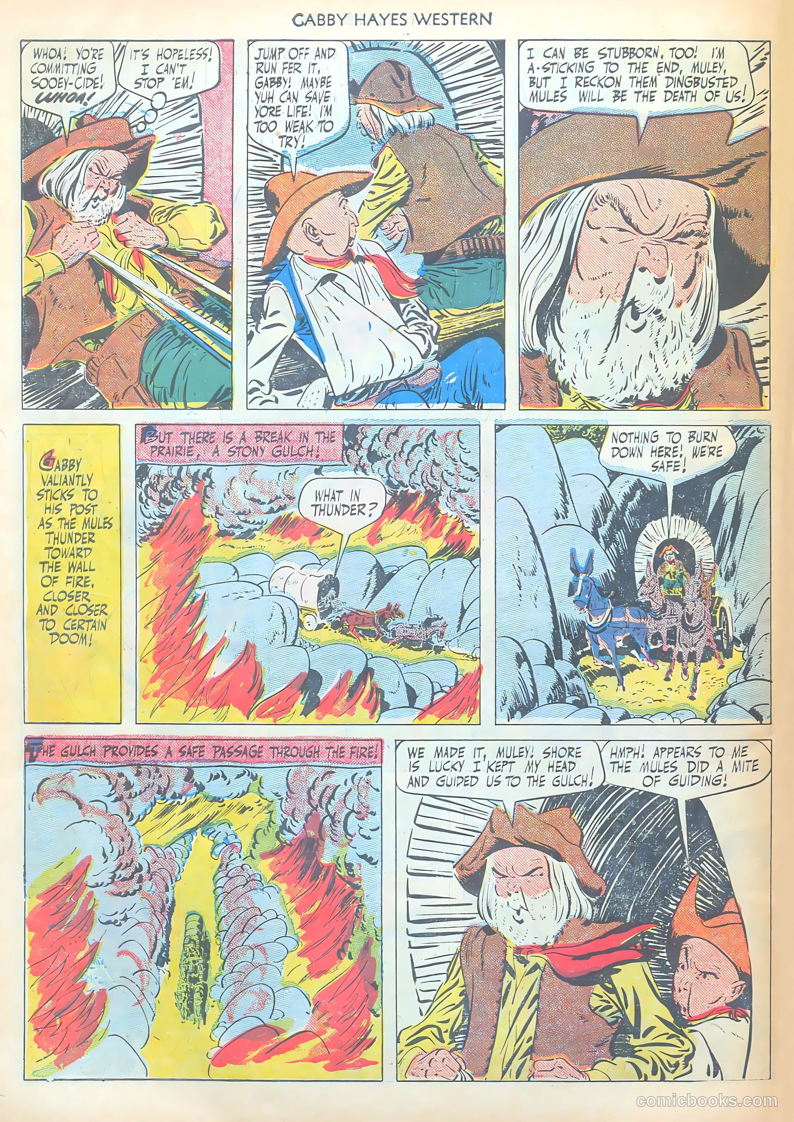 Gabby Hayes Western #22 — page 46 of 52