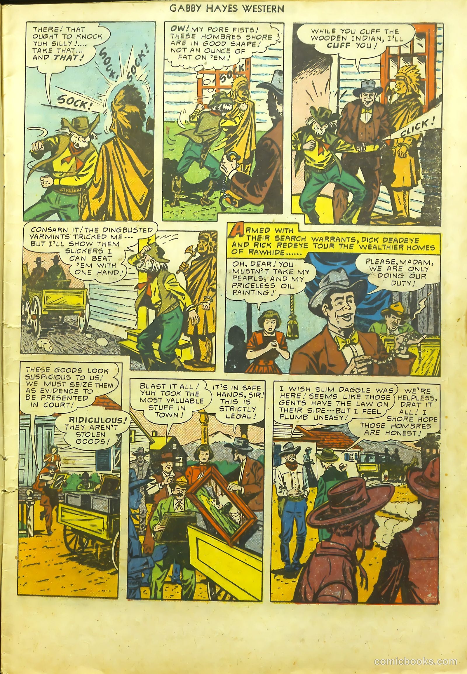 Gabby Hayes Western #23 — page 5 of 36