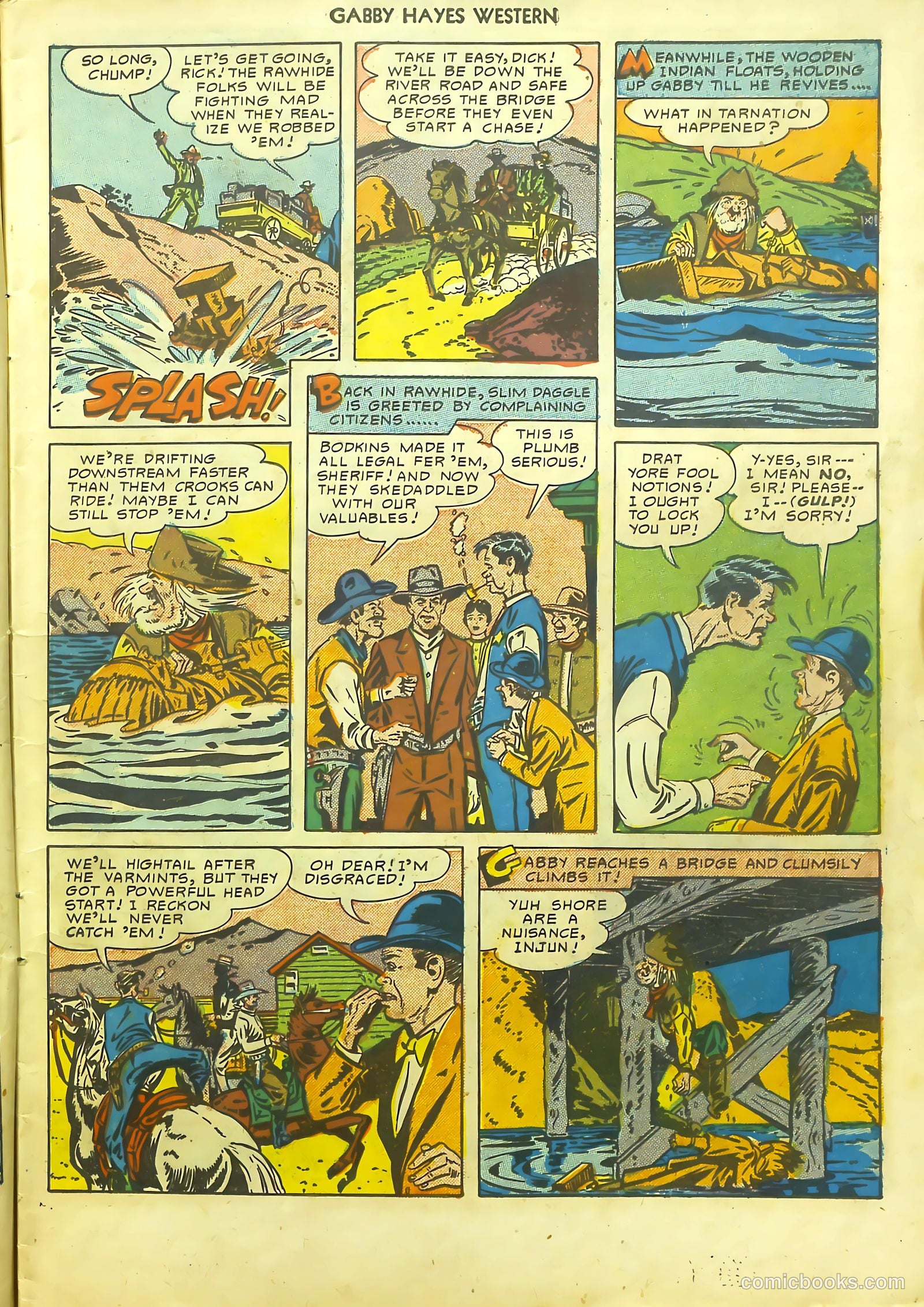 Gabby Hayes Western #23 — page 7 of 36