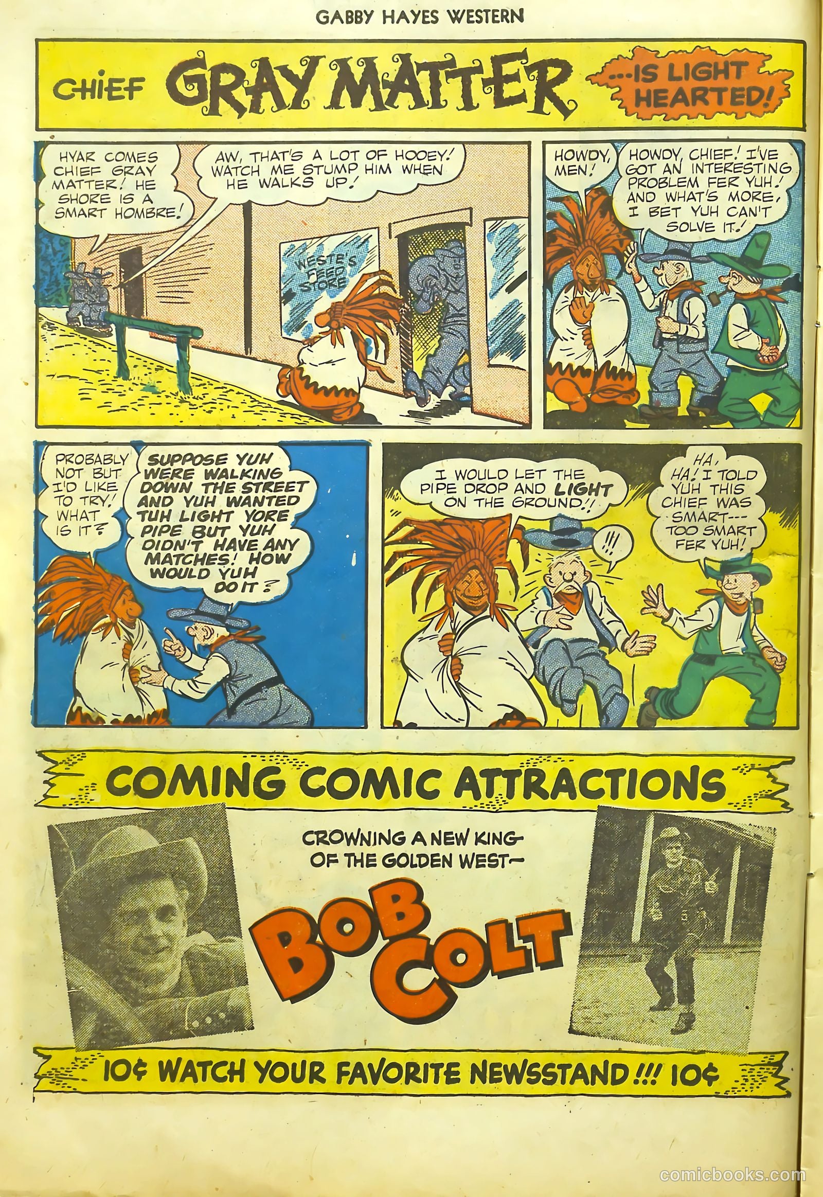 Gabby Hayes Western #23 — page 10 of 36