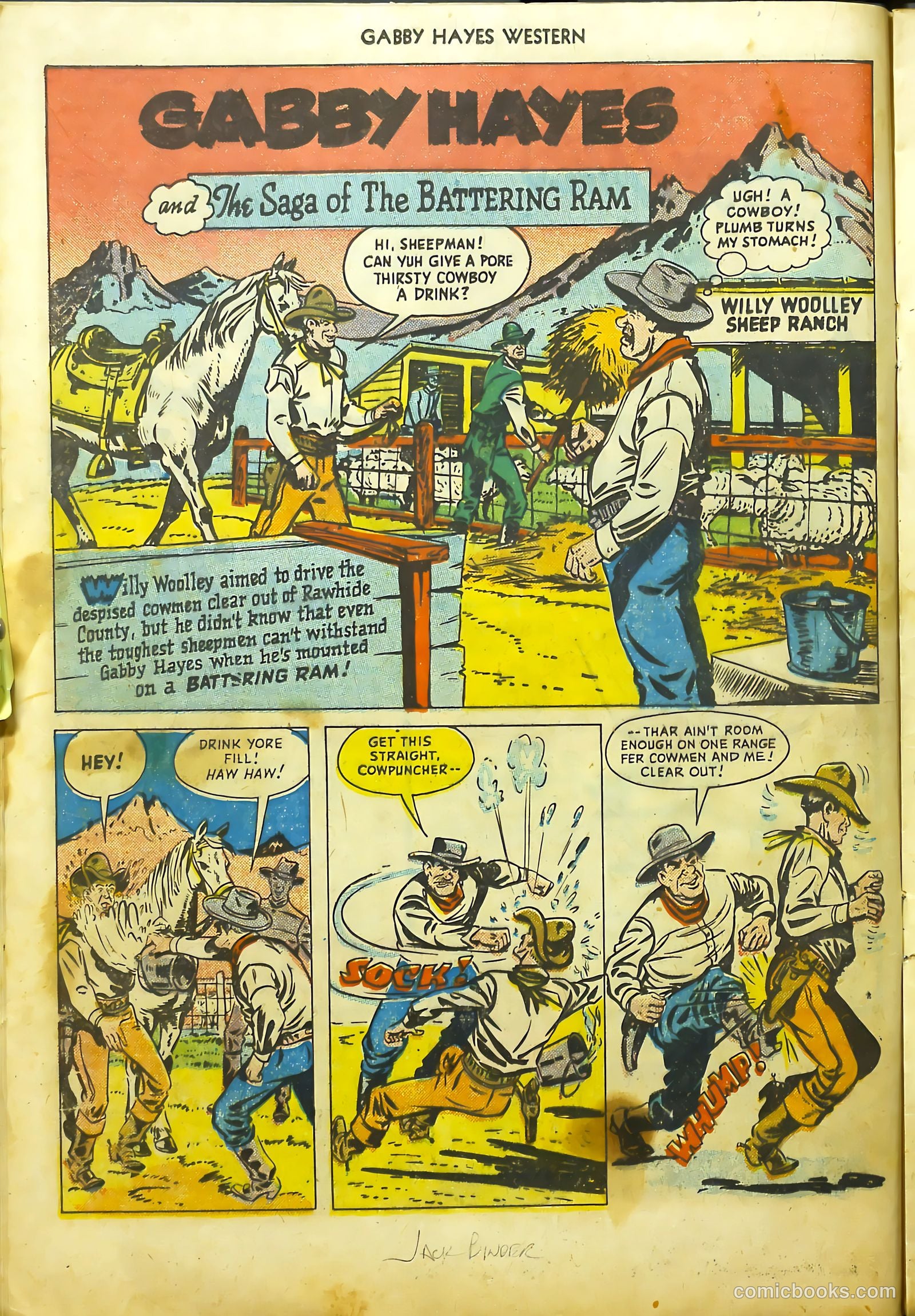 Gabby Hayes Western #23 — page 16 of 36