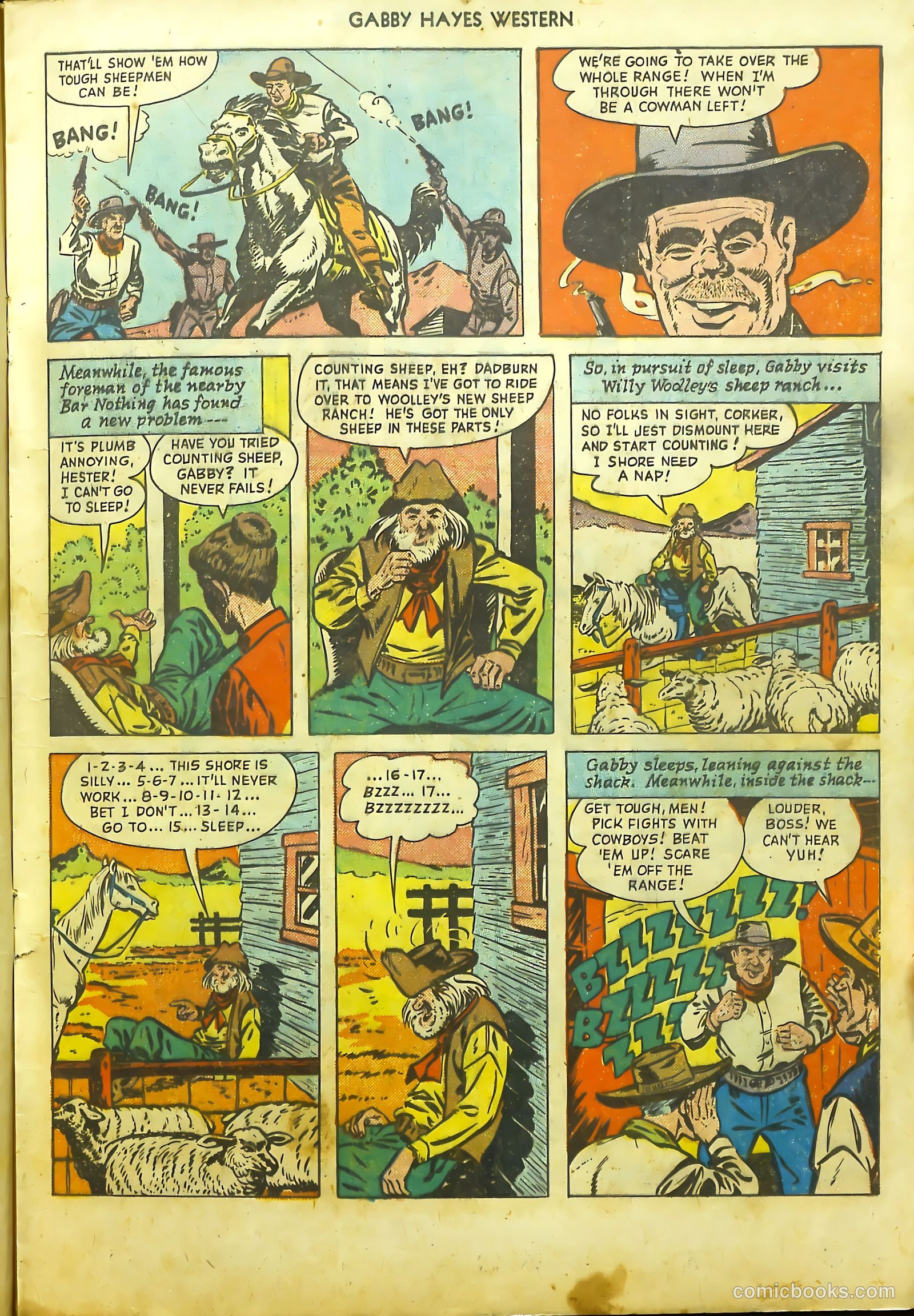 Gabby Hayes Western #23 — page 17 of 36
