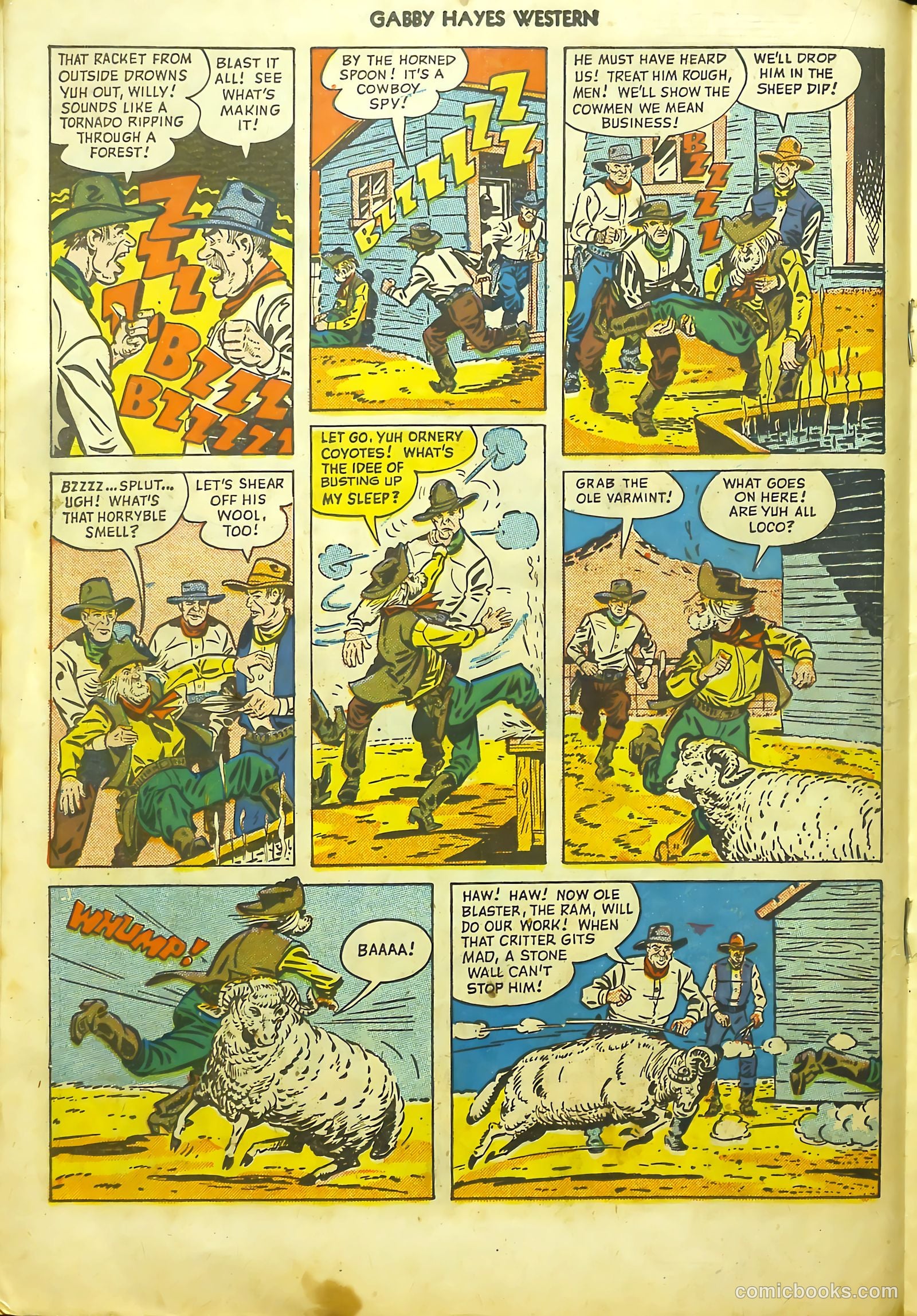 Gabby Hayes Western #23 — page 18 of 36
