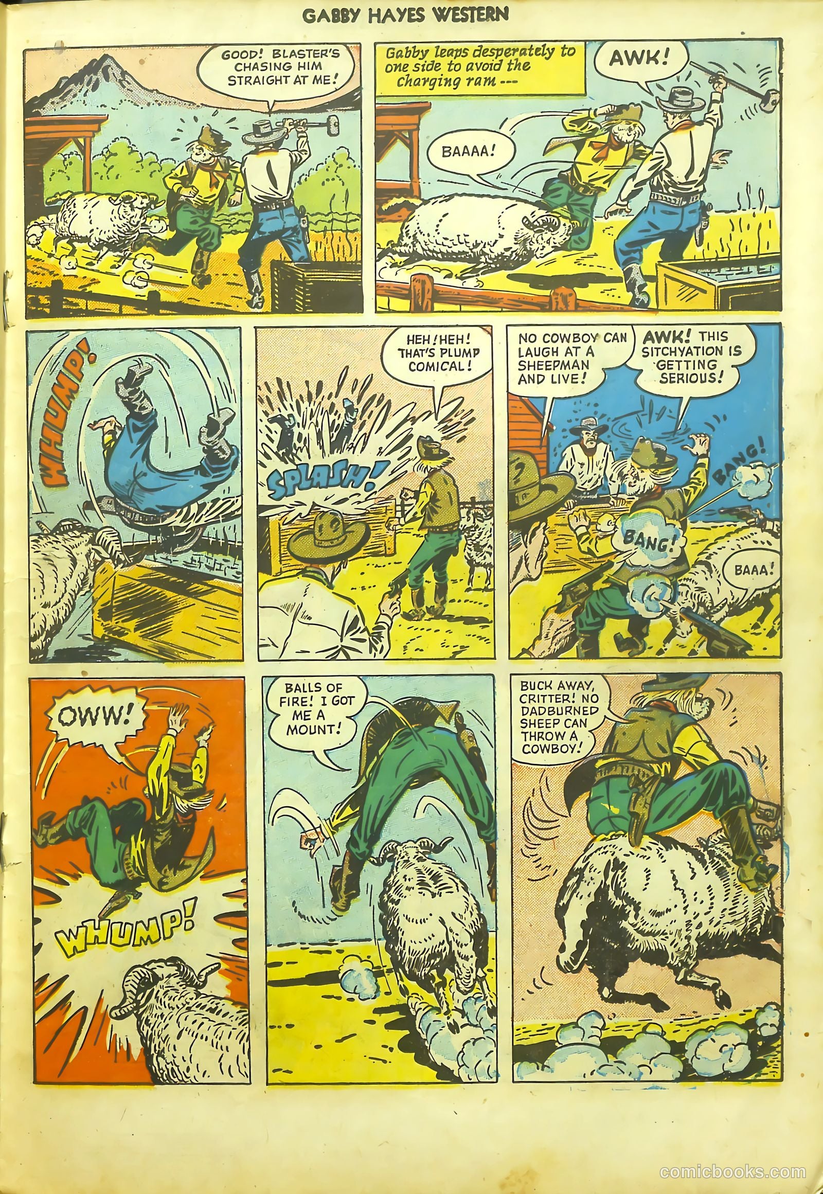 Gabby Hayes Western #23 — page 19 of 36