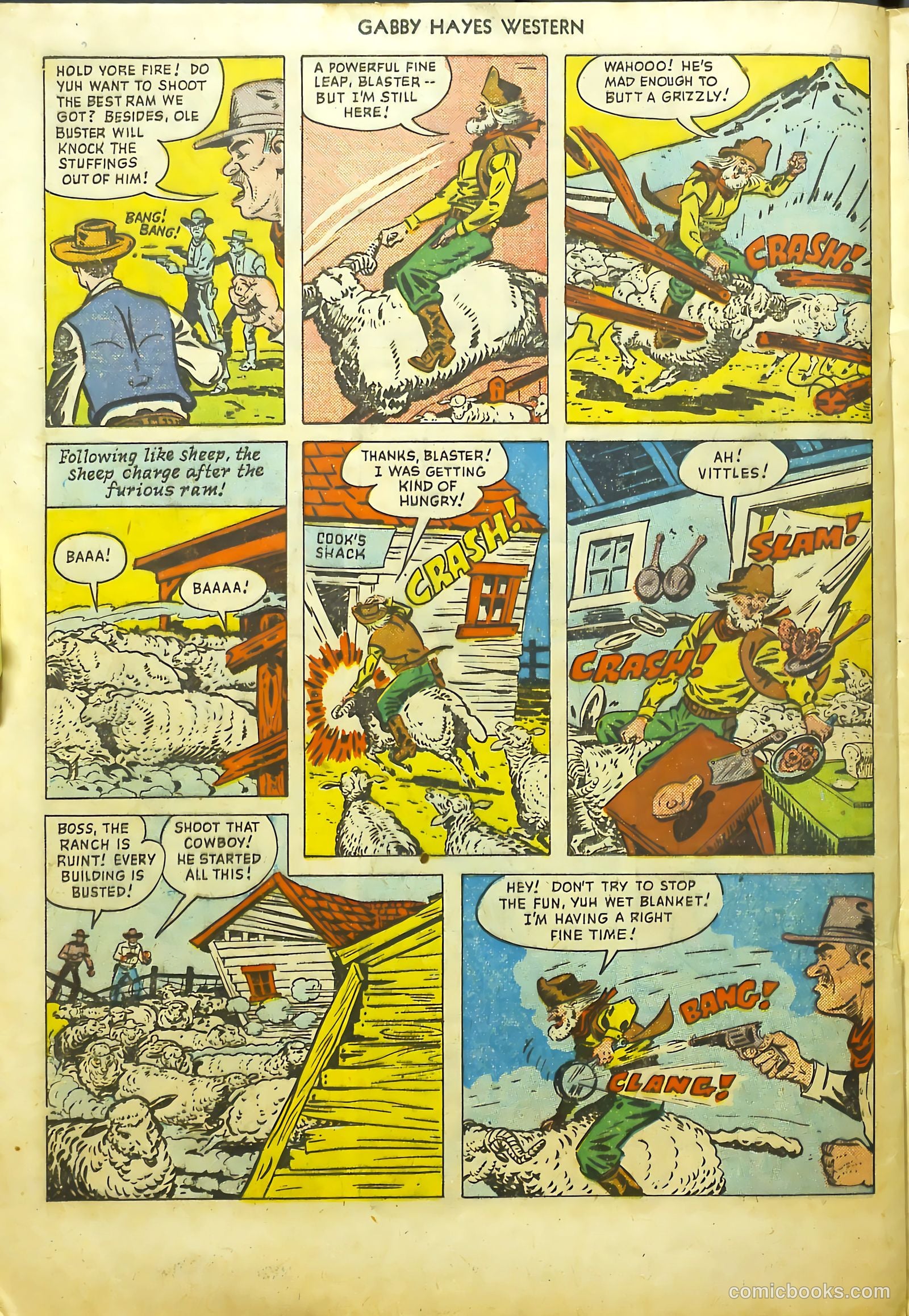 Gabby Hayes Western #23 — page 20 of 36