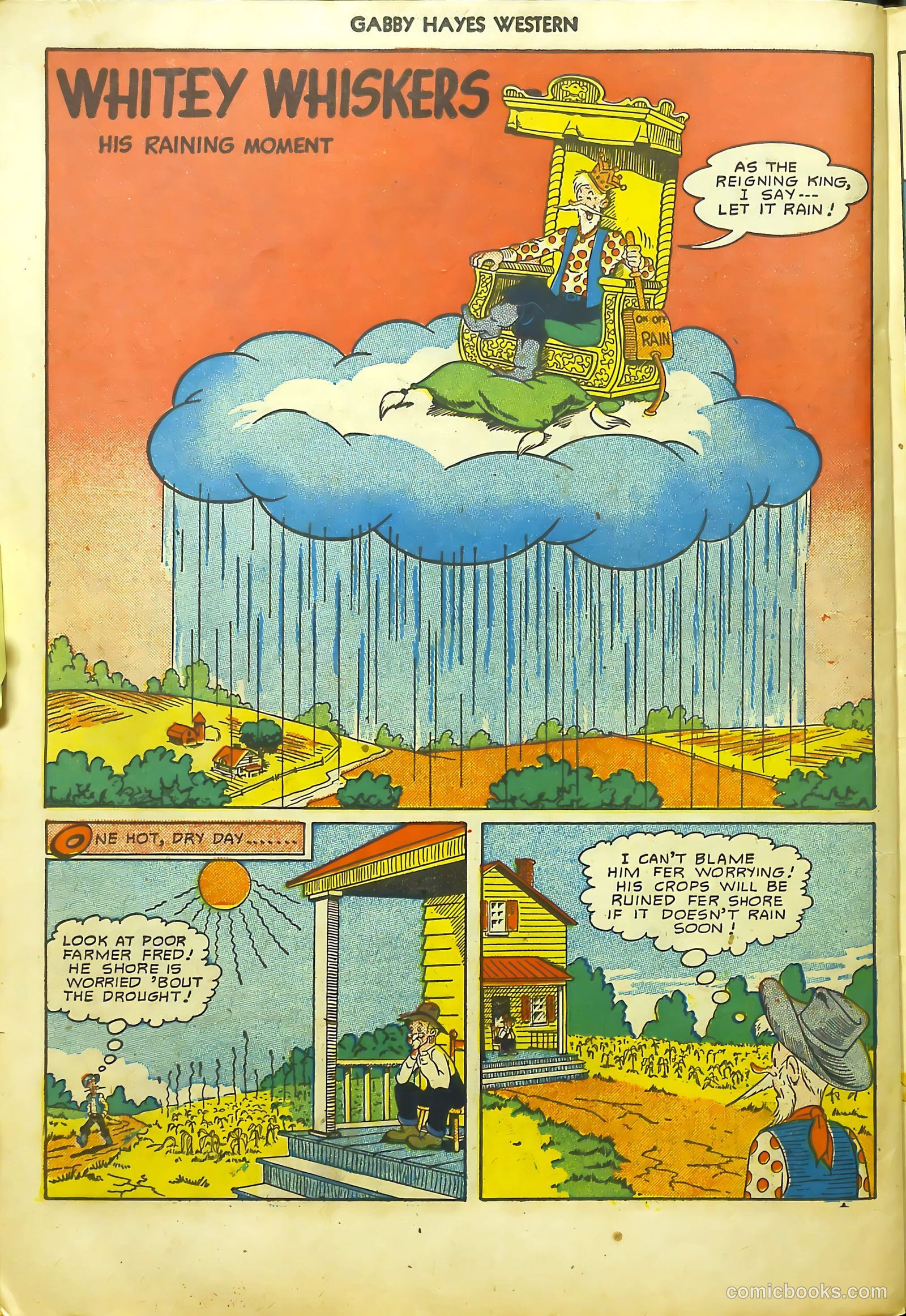 Gabby Hayes Western #23 — page 22 of 36