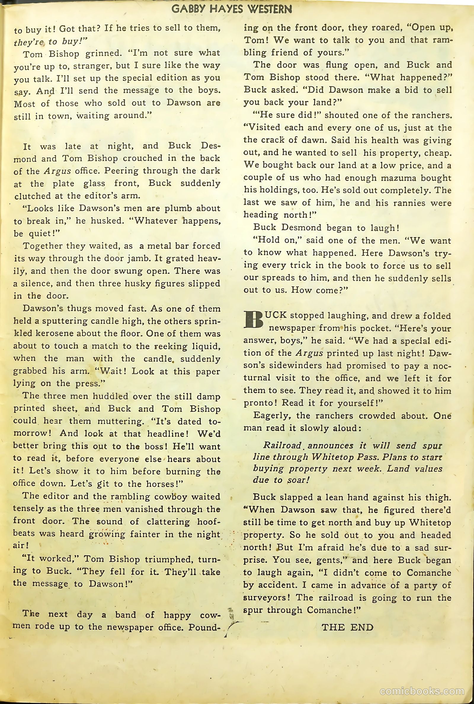 Gabby Hayes Western #23 — page 27 of 36