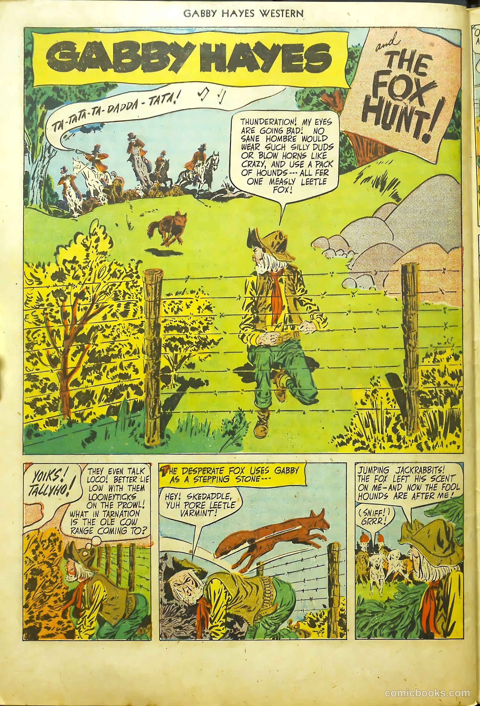 Gabby Hayes Western #23 — page 28 of 36