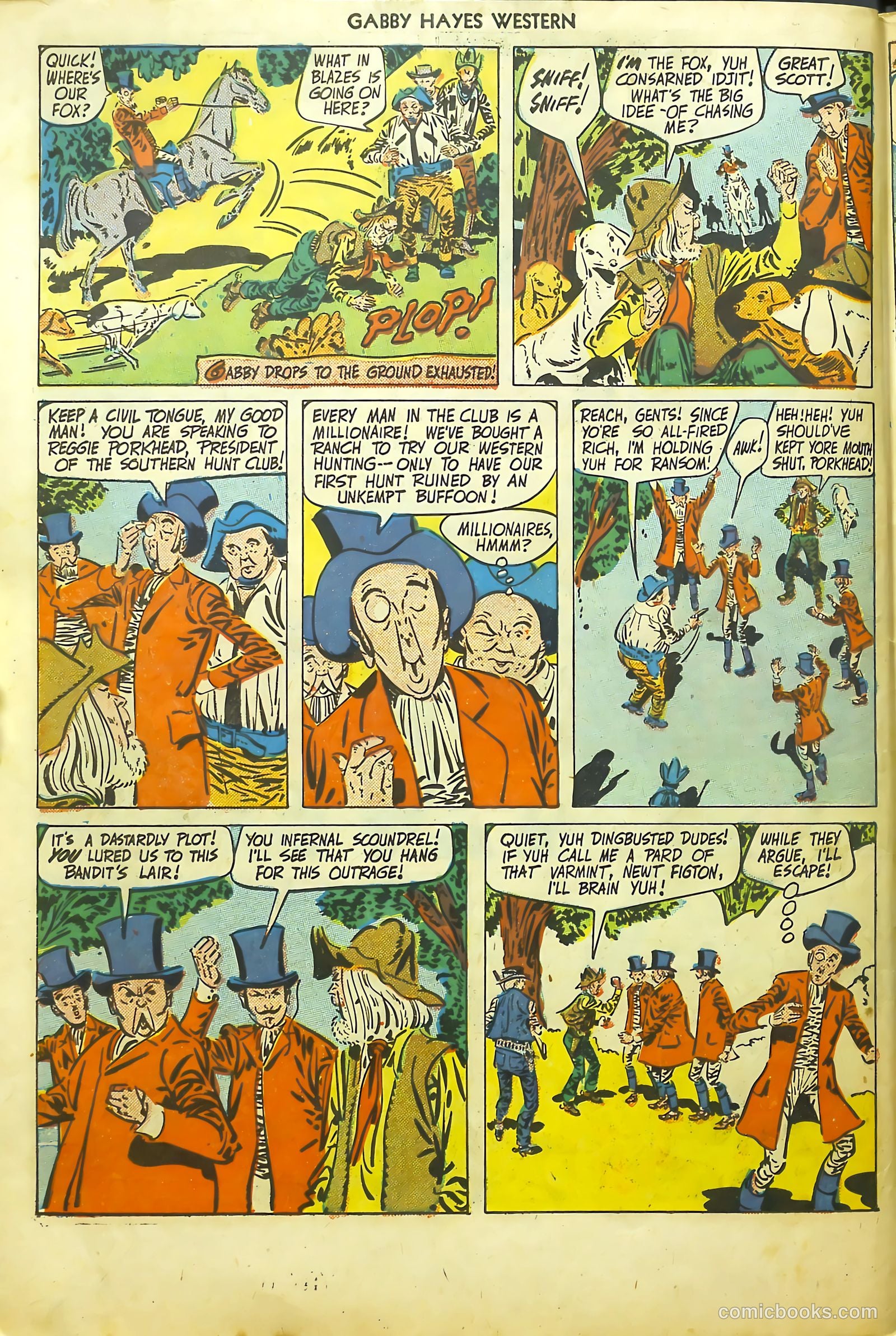 Gabby Hayes Western #23 — page 30 of 36