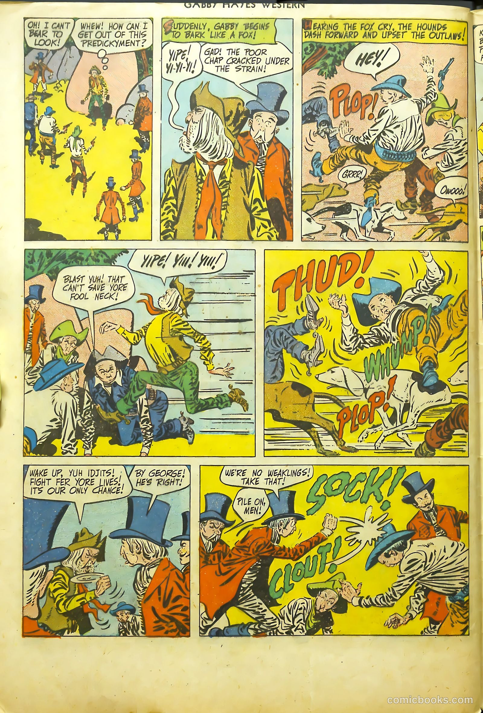Gabby Hayes Western #23 — page 32 of 36