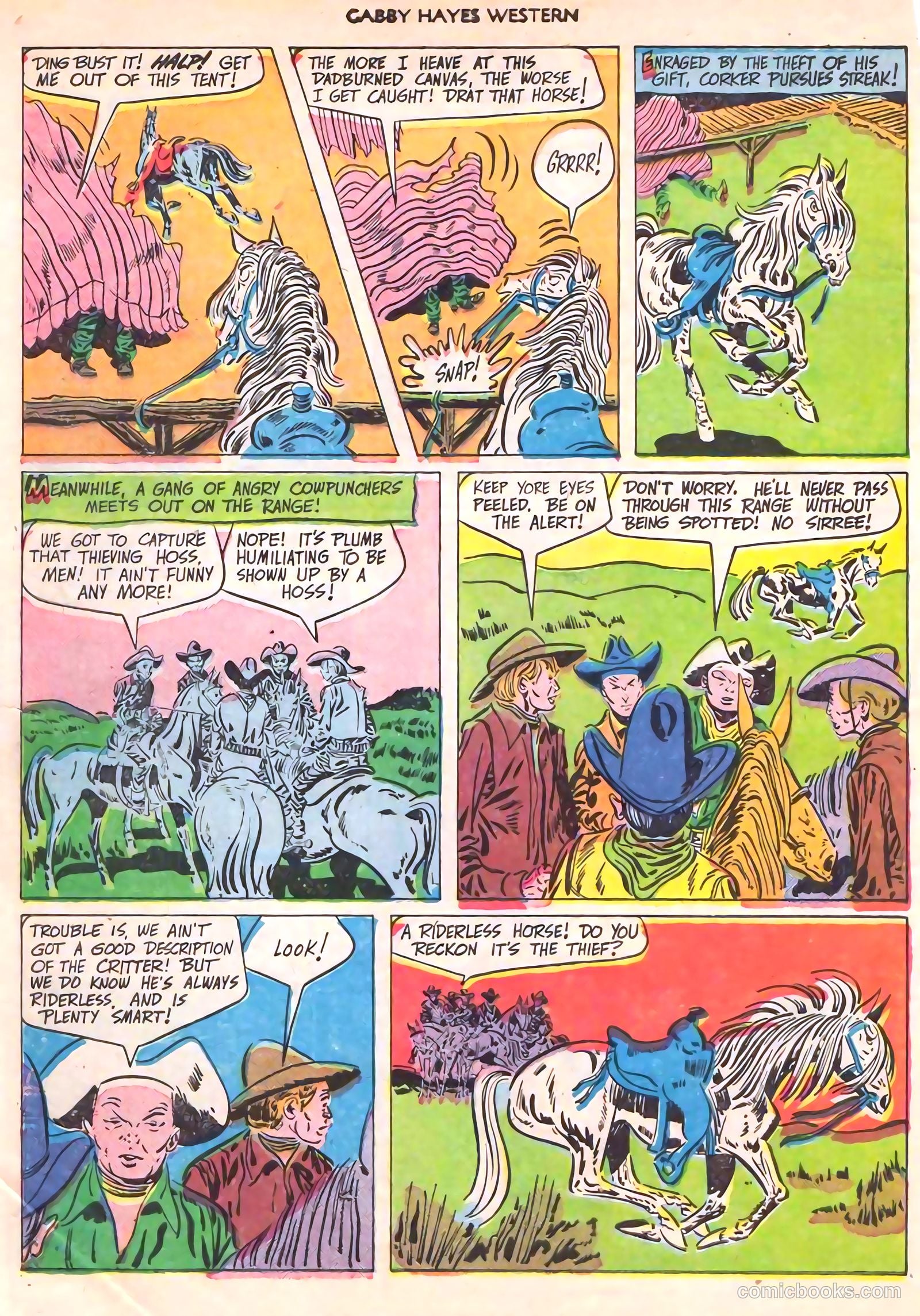 Gabby Hayes Western #24 — page 6 of 52