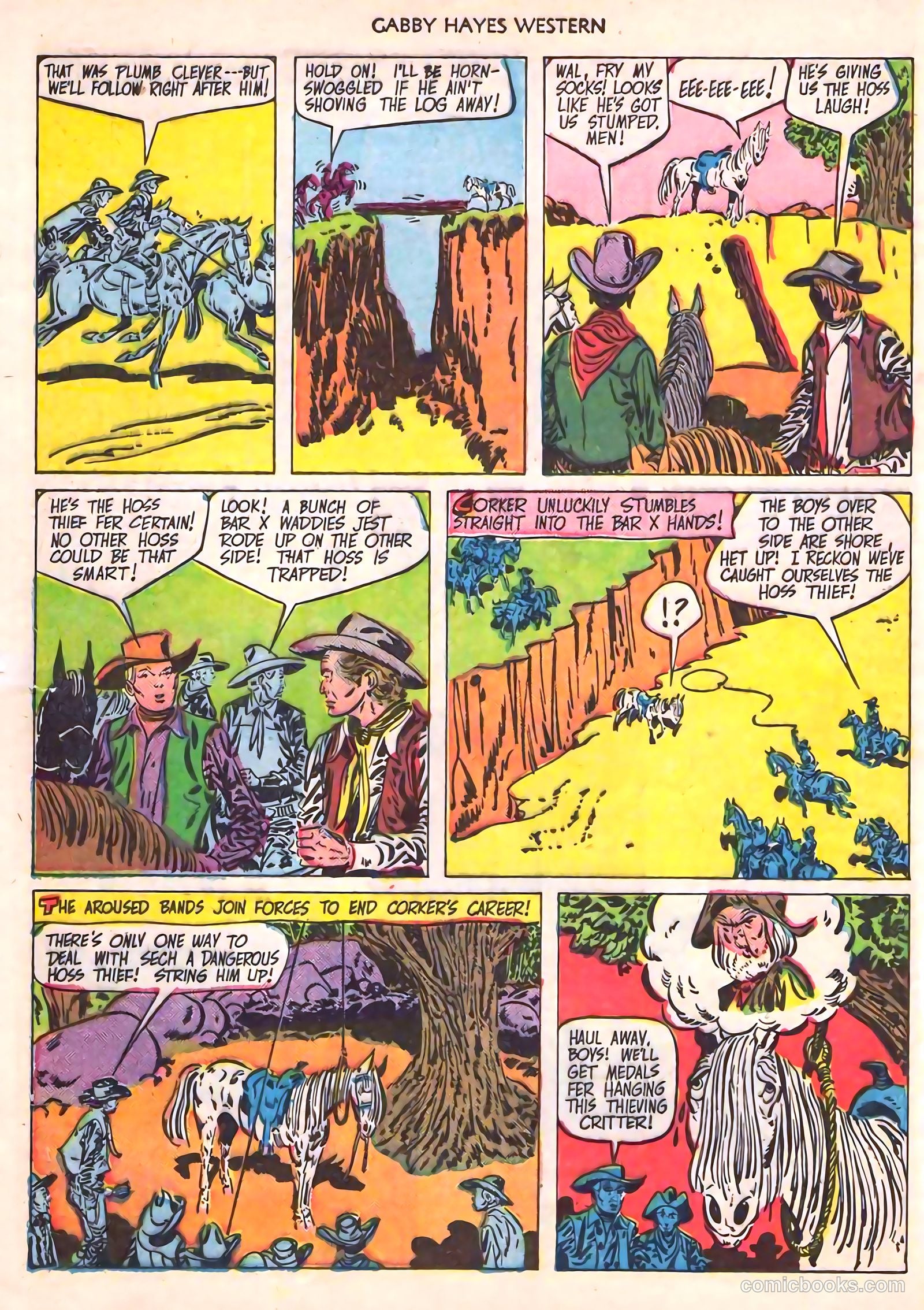 Gabby Hayes Western #24 — page 8 of 52