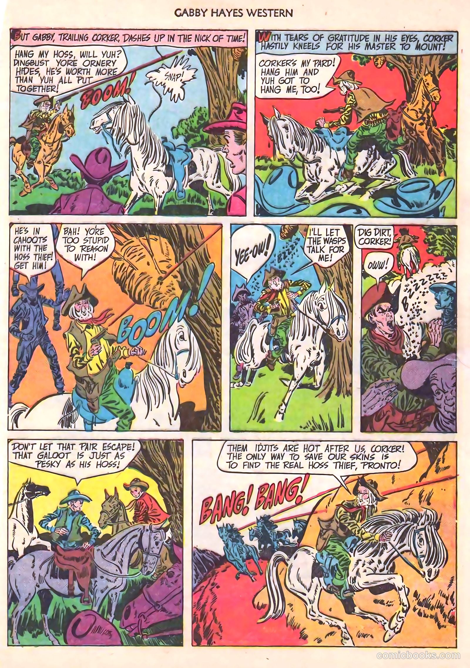 Gabby Hayes Western #24 — page 9 of 52