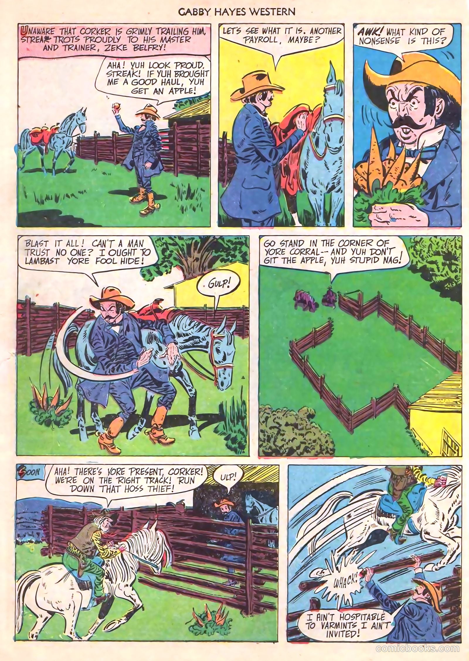 Gabby Hayes Western #24 — page 10 of 52