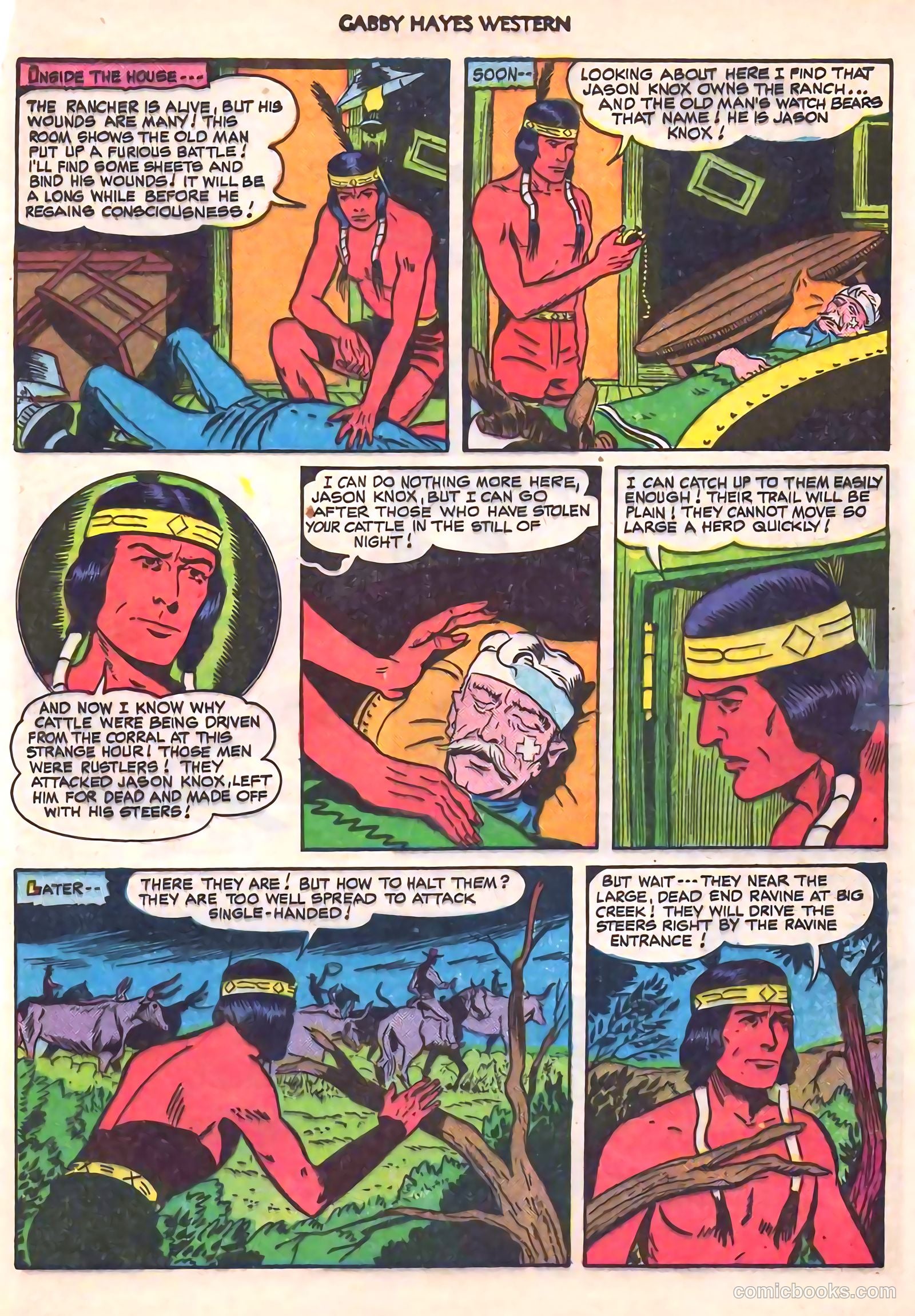Gabby Hayes Western #24 — page 17 of 52