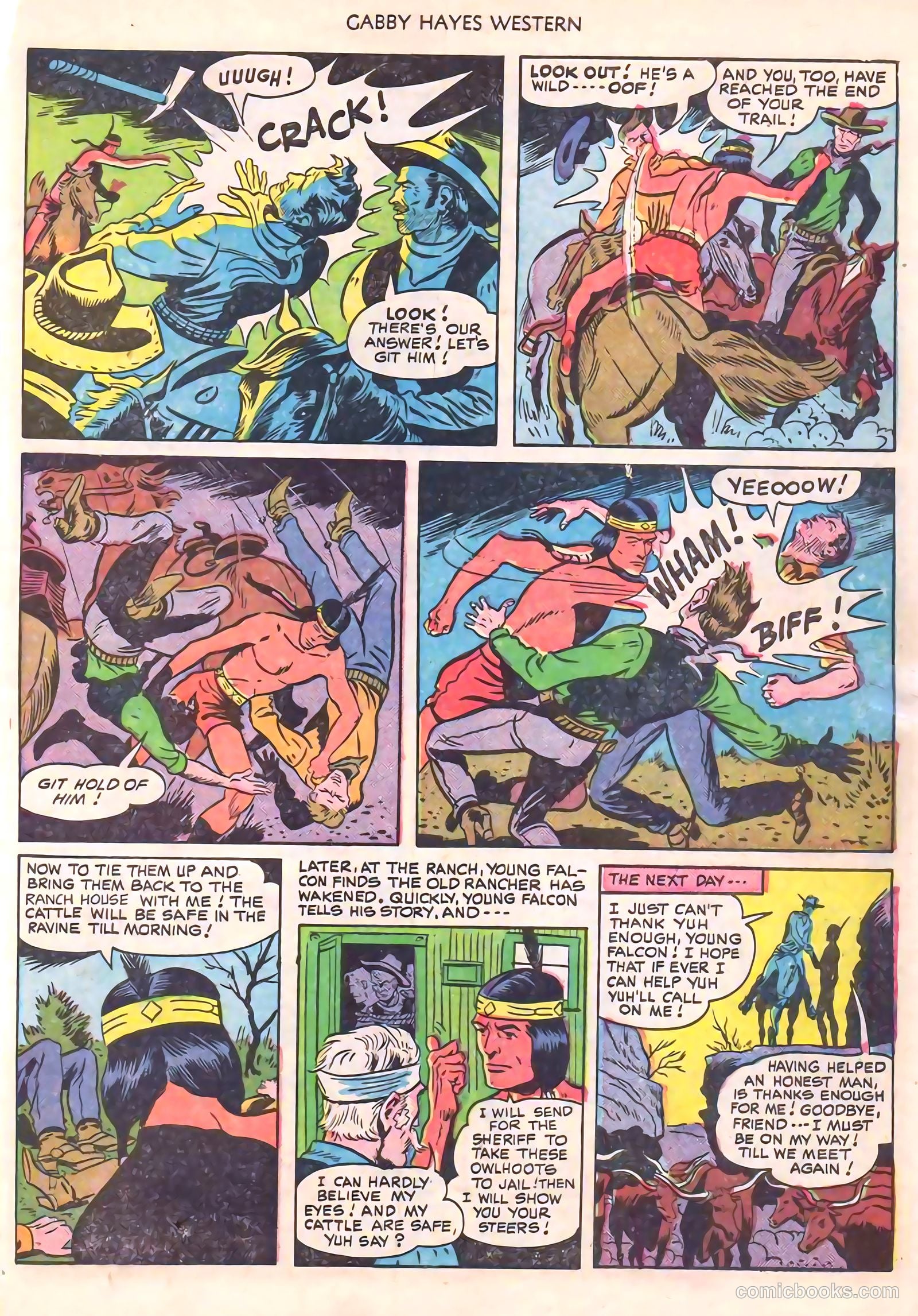 Gabby Hayes Western #24 — page 19 of 52