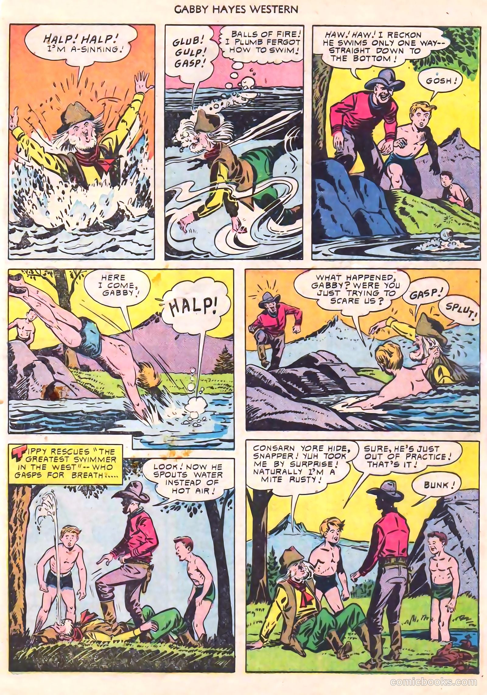 Gabby Hayes Western #24 — page 21 of 52