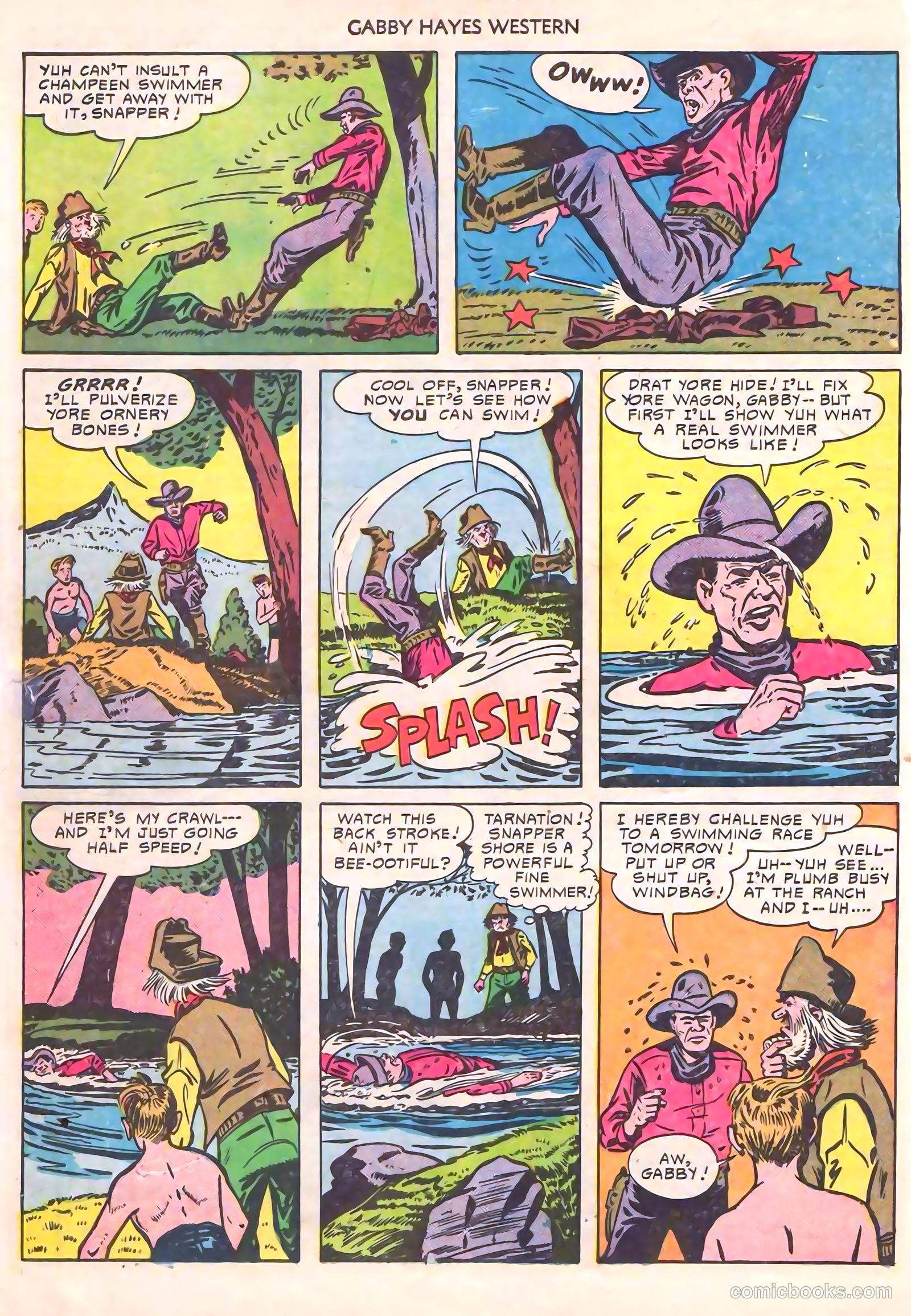 Gabby Hayes Western #24 — page 22 of 52