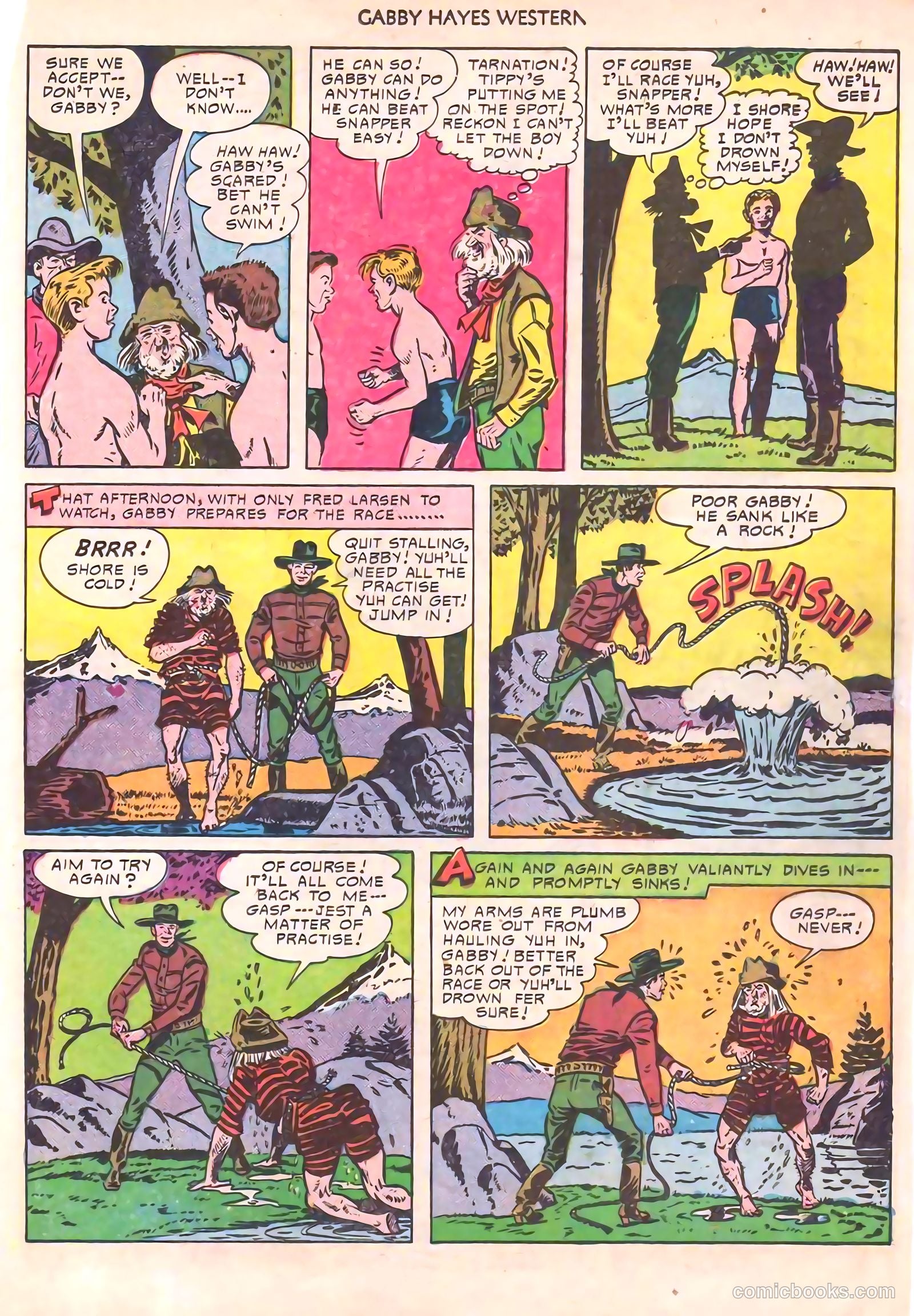 Gabby Hayes Western #24 — page 23 of 52