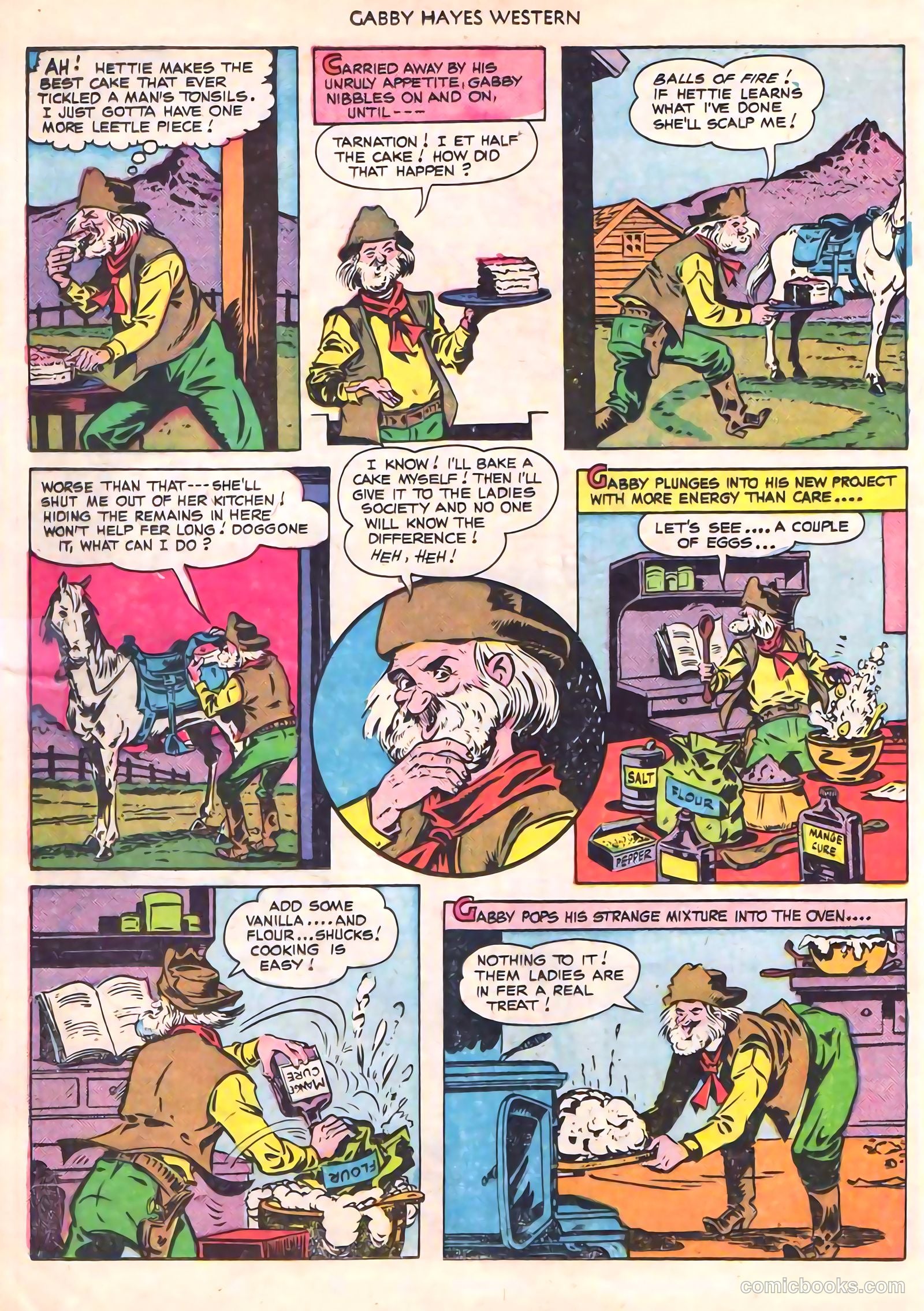 Gabby Hayes Western #24 — page 28 of 52