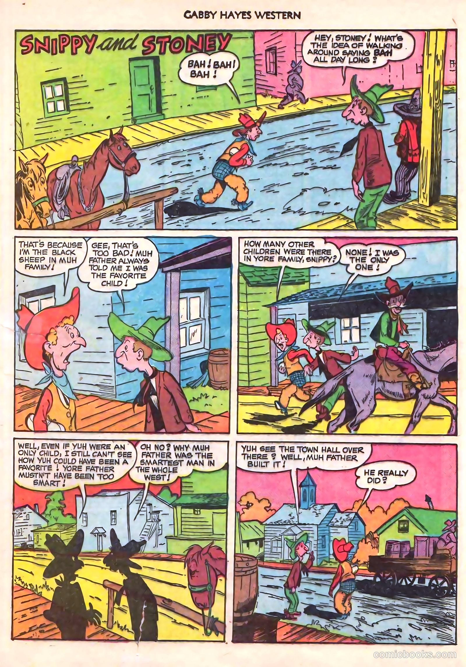 Gabby Hayes Western #24 — page 36 of 52