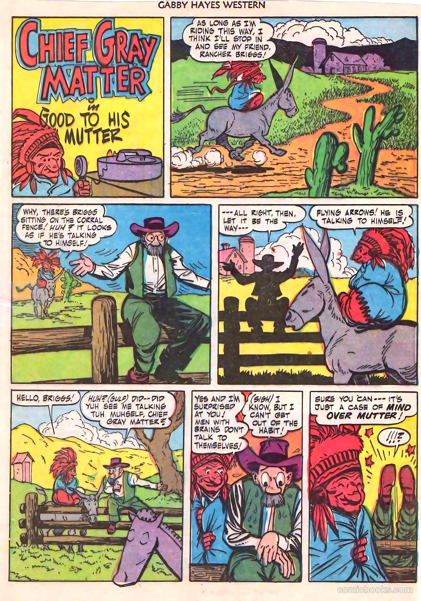 Gabby Hayes Western #24 — page 40 of 52