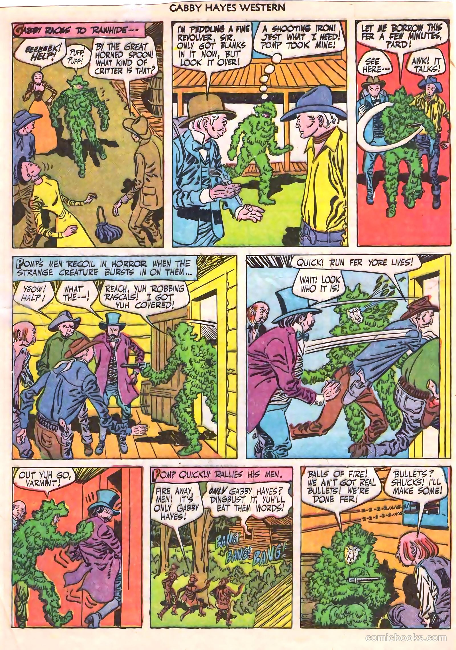 Gabby Hayes Western #24 — page 48 of 52
