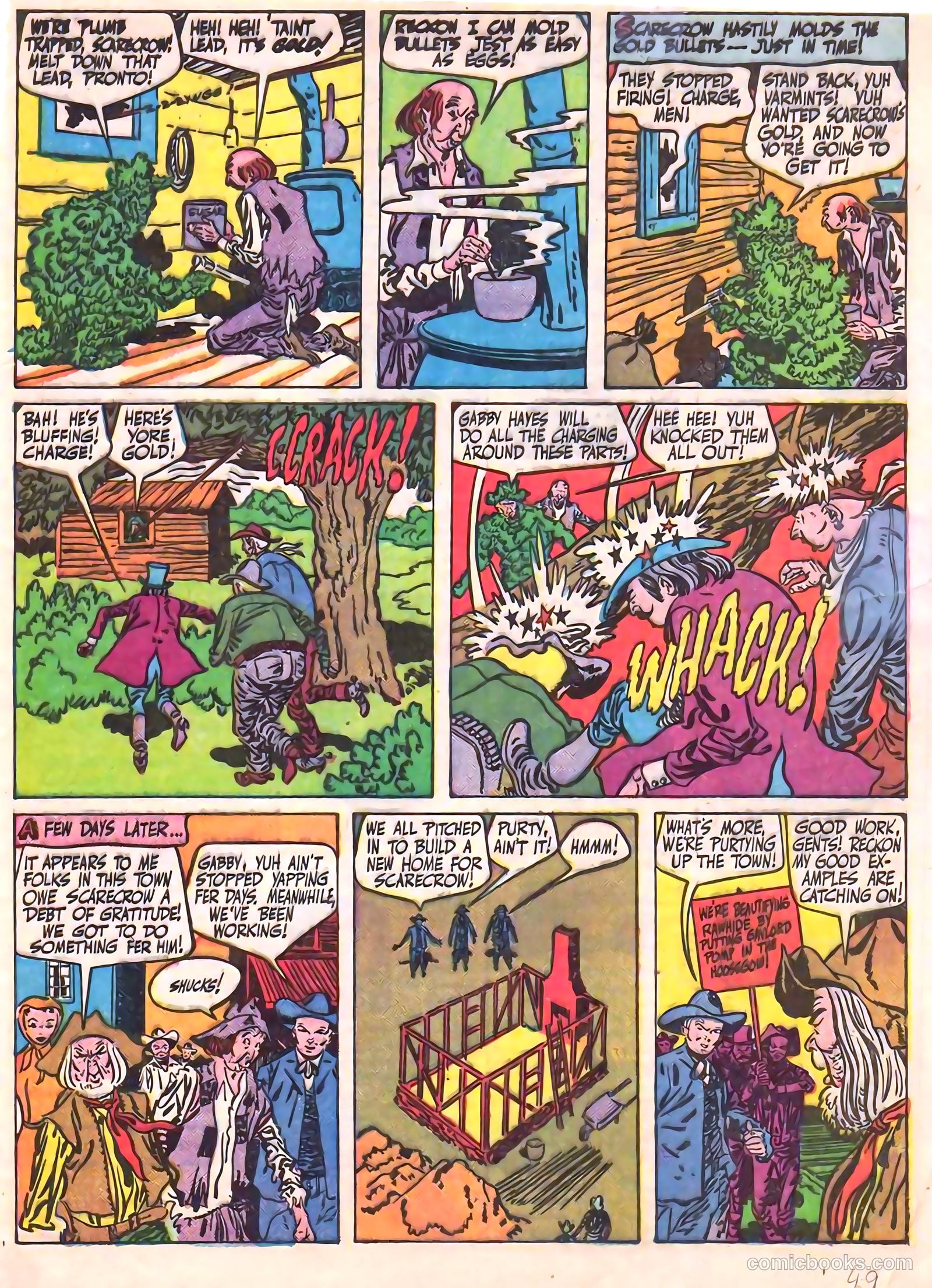 Gabby Hayes Western #24 — page 49 of 52
