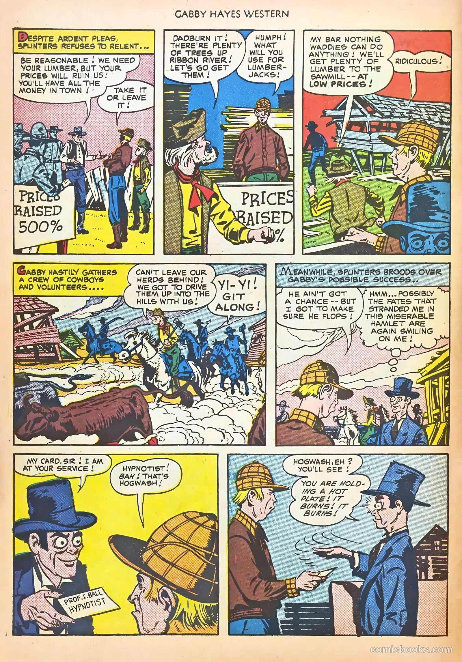 Gabby Hayes Western #25 — page 6 of 52