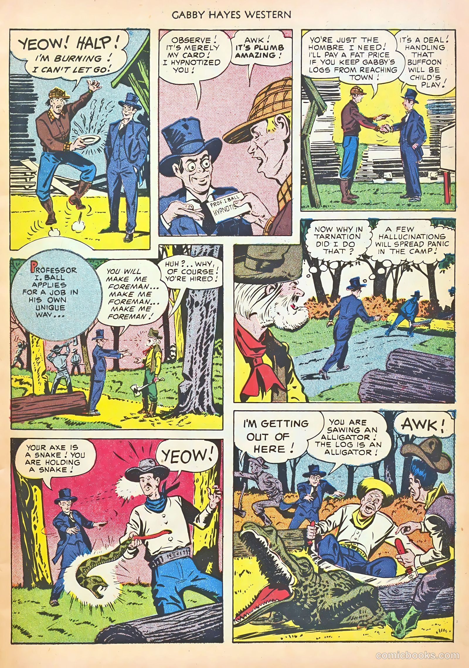 Gabby Hayes Western #25 — page 7 of 52