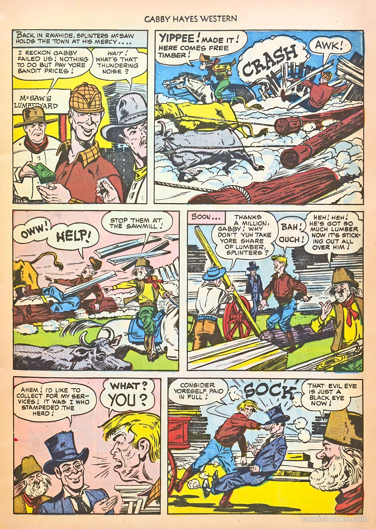 Gabby Hayes Western #25 — page 13 of 52