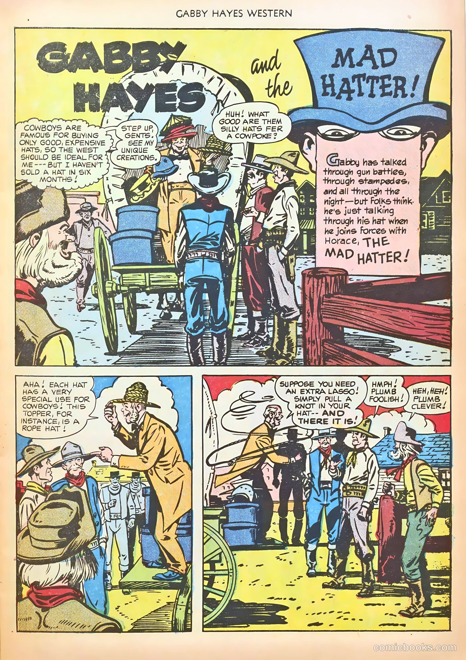 Gabby Hayes Western #25 — page 19 of 52