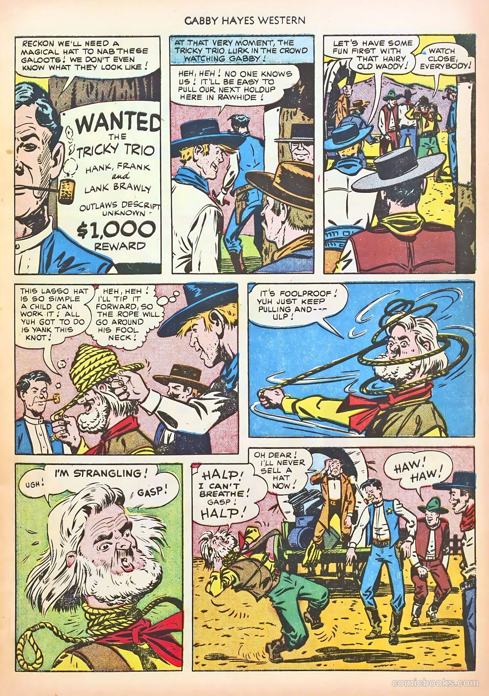 Gabby Hayes Western #25 — page 21 of 52