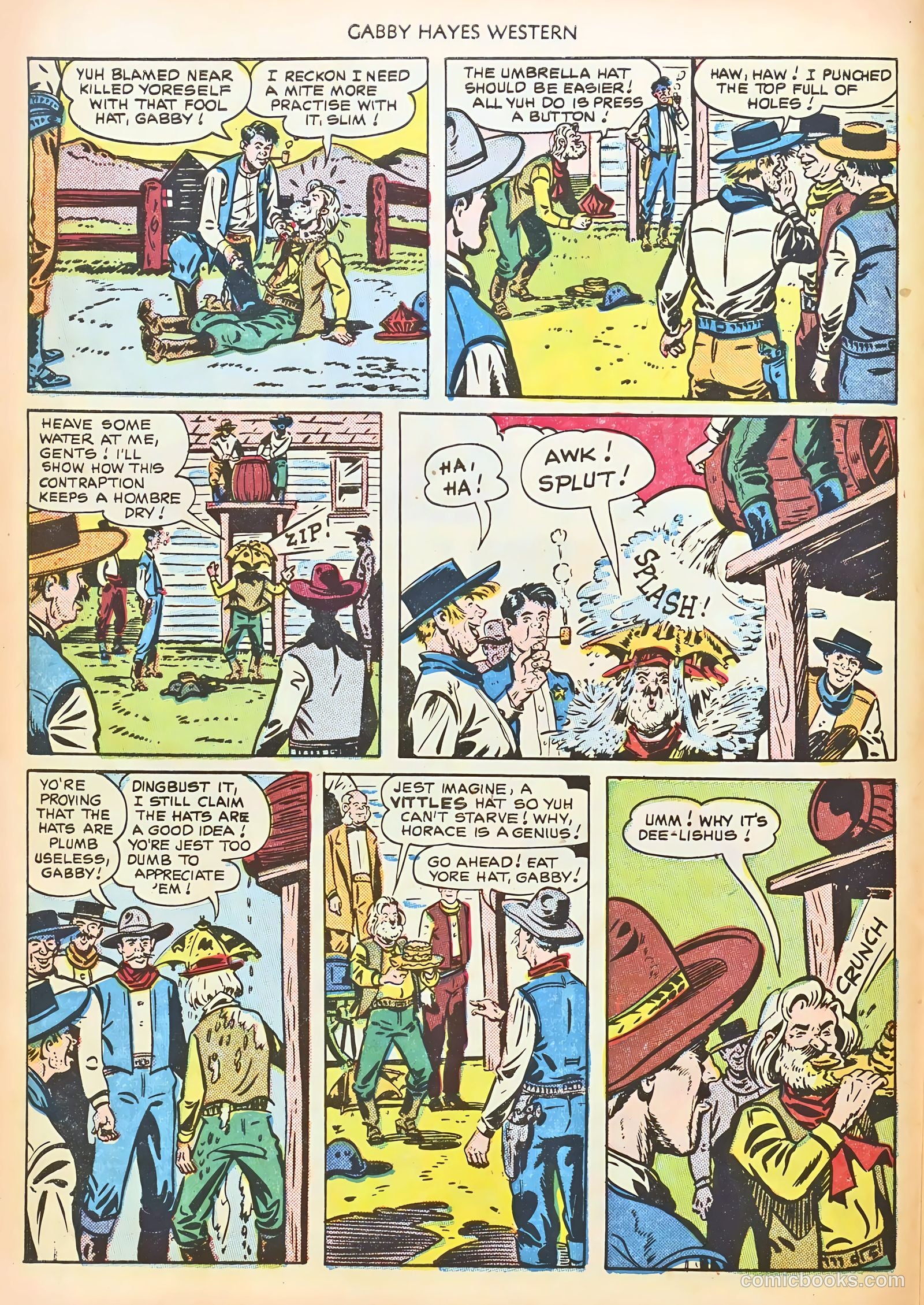 Gabby Hayes Western #25 — page 22 of 52
