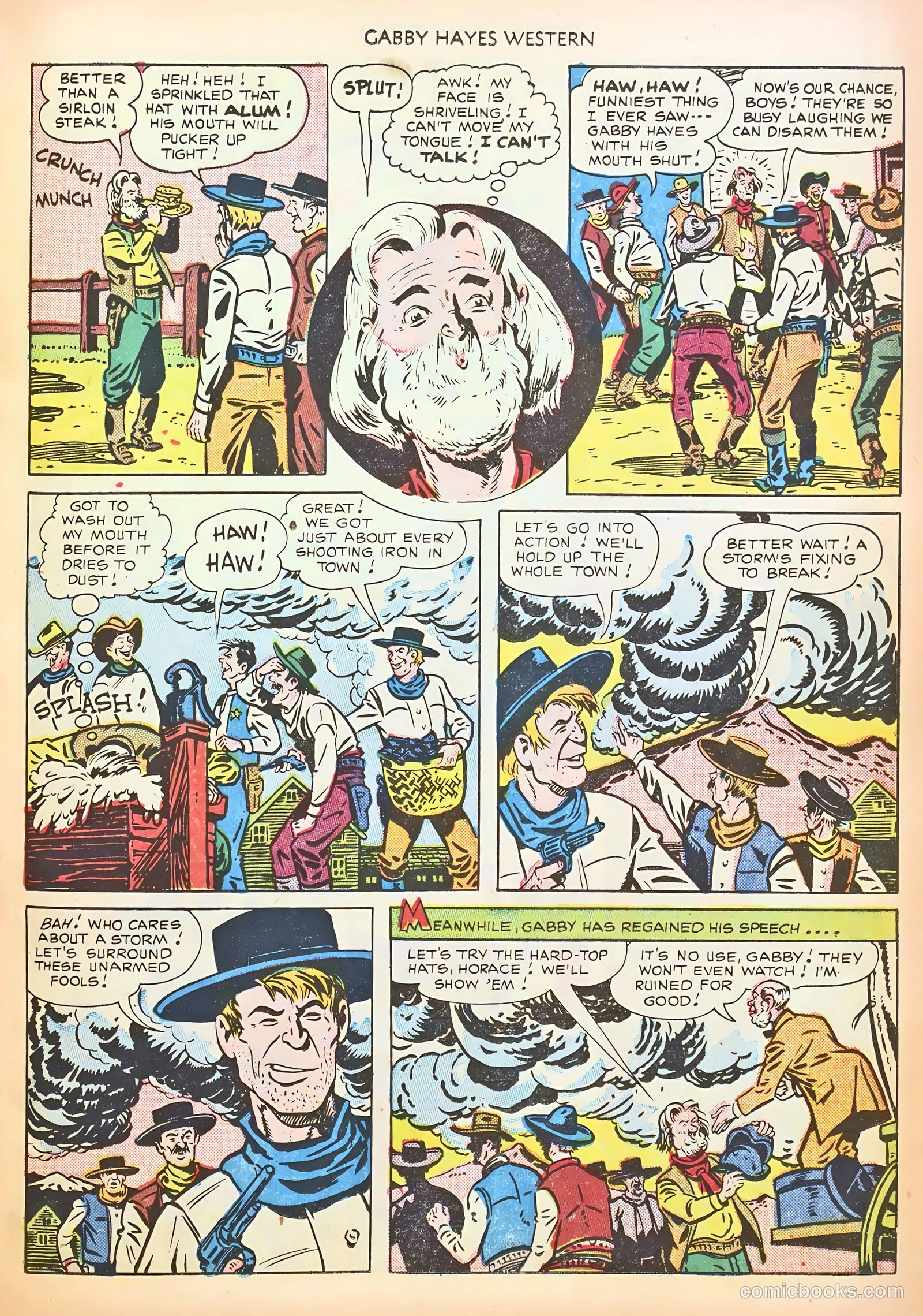 Gabby Hayes Western #25 — page 23 of 52