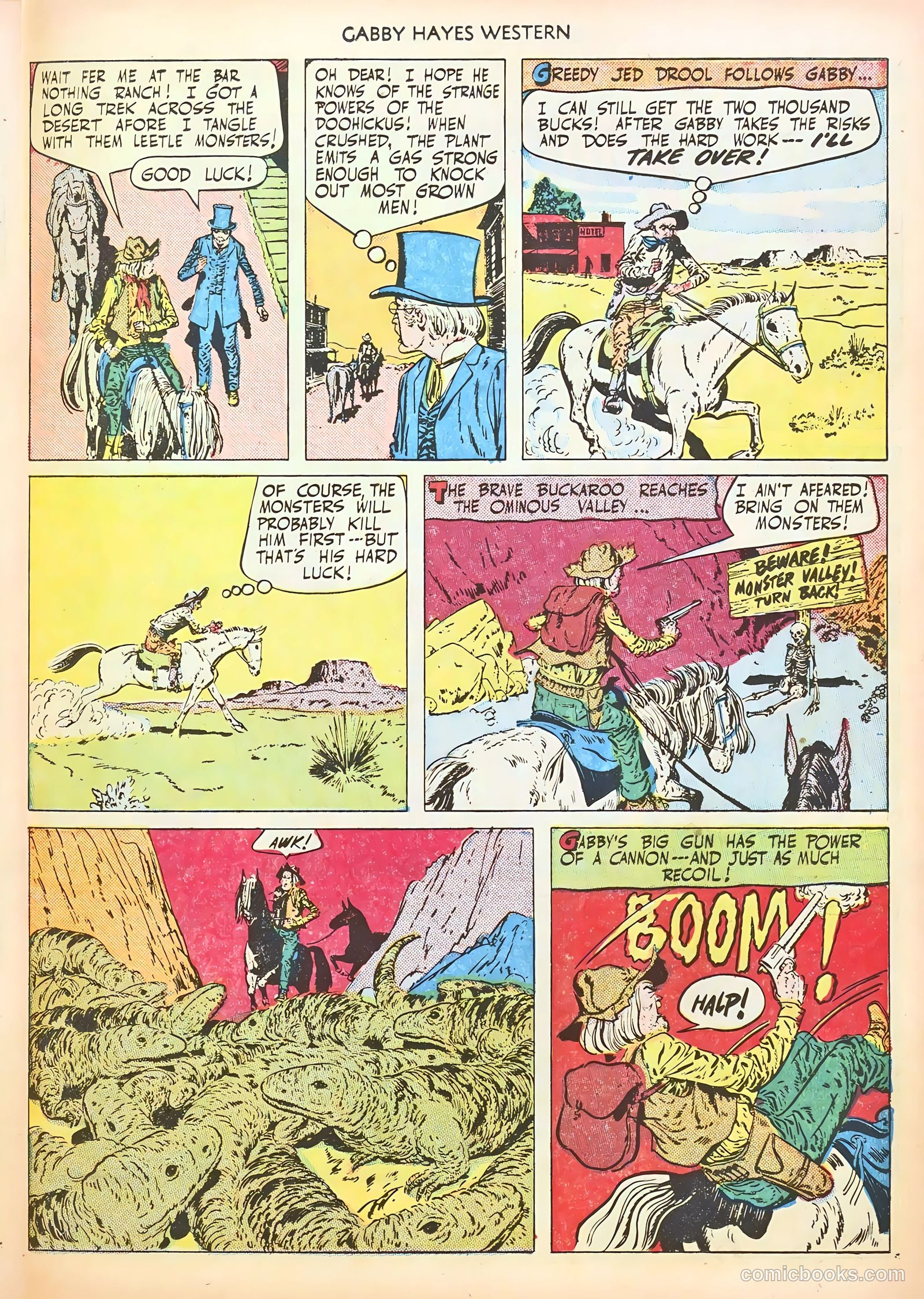 Gabby Hayes Western #25 — page 27 of 52