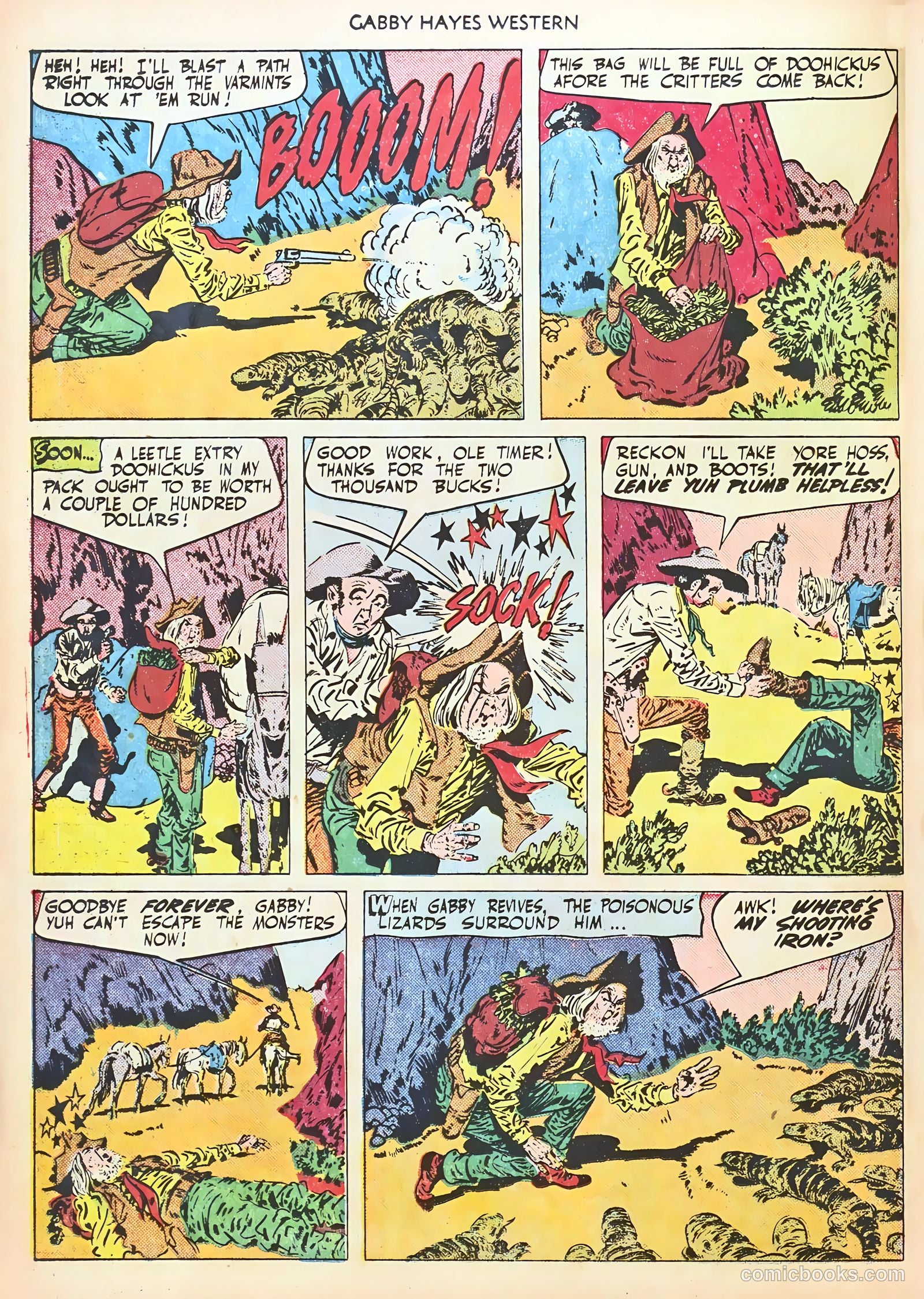 Gabby Hayes Western #25 — page 28 of 52