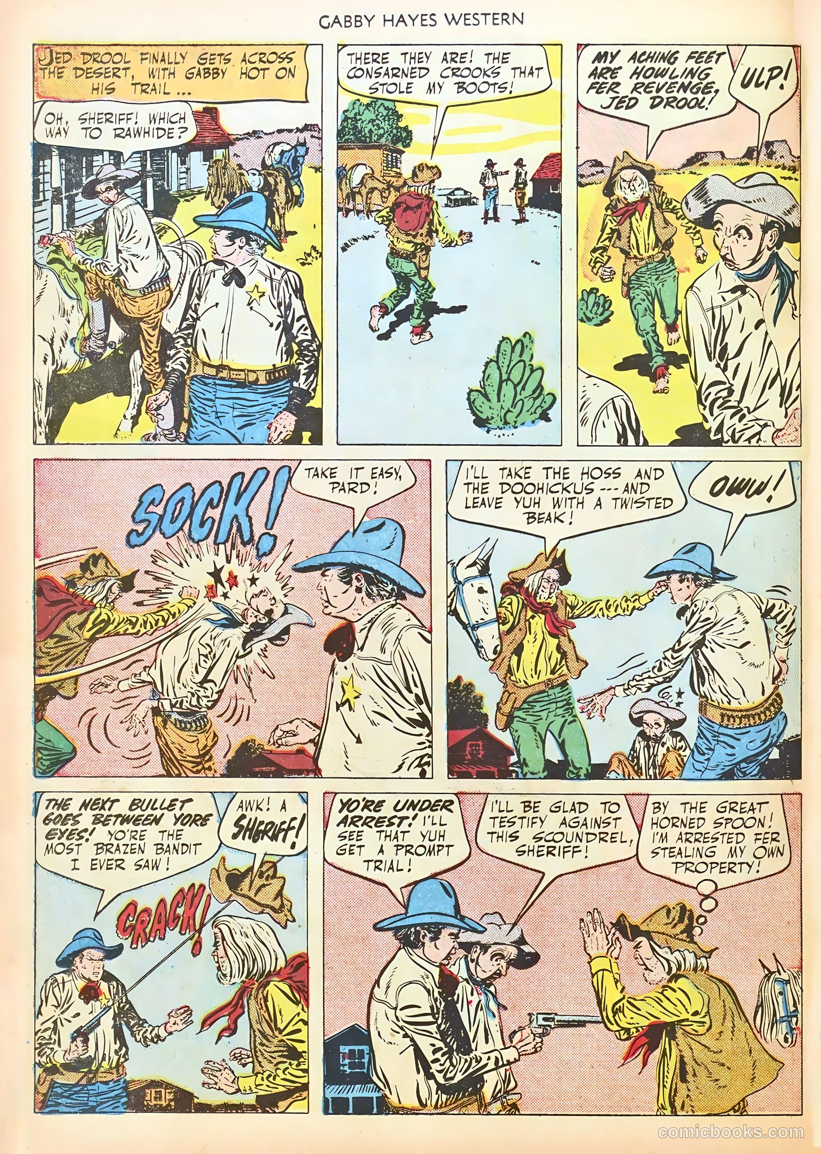 Gabby Hayes Western #25 — page 30 of 52
