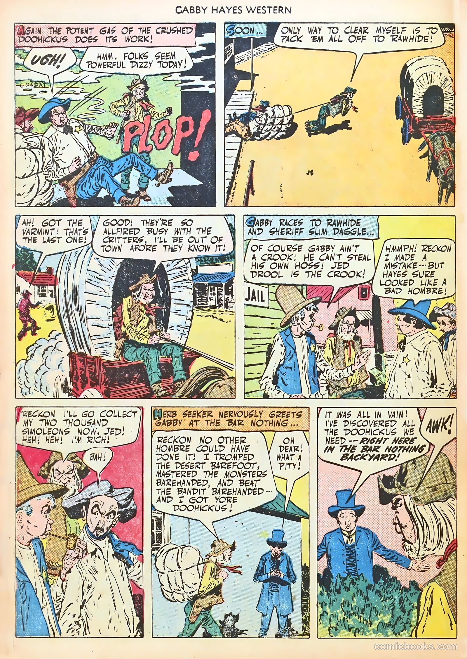 Gabby Hayes Western #25 — page 32 of 52