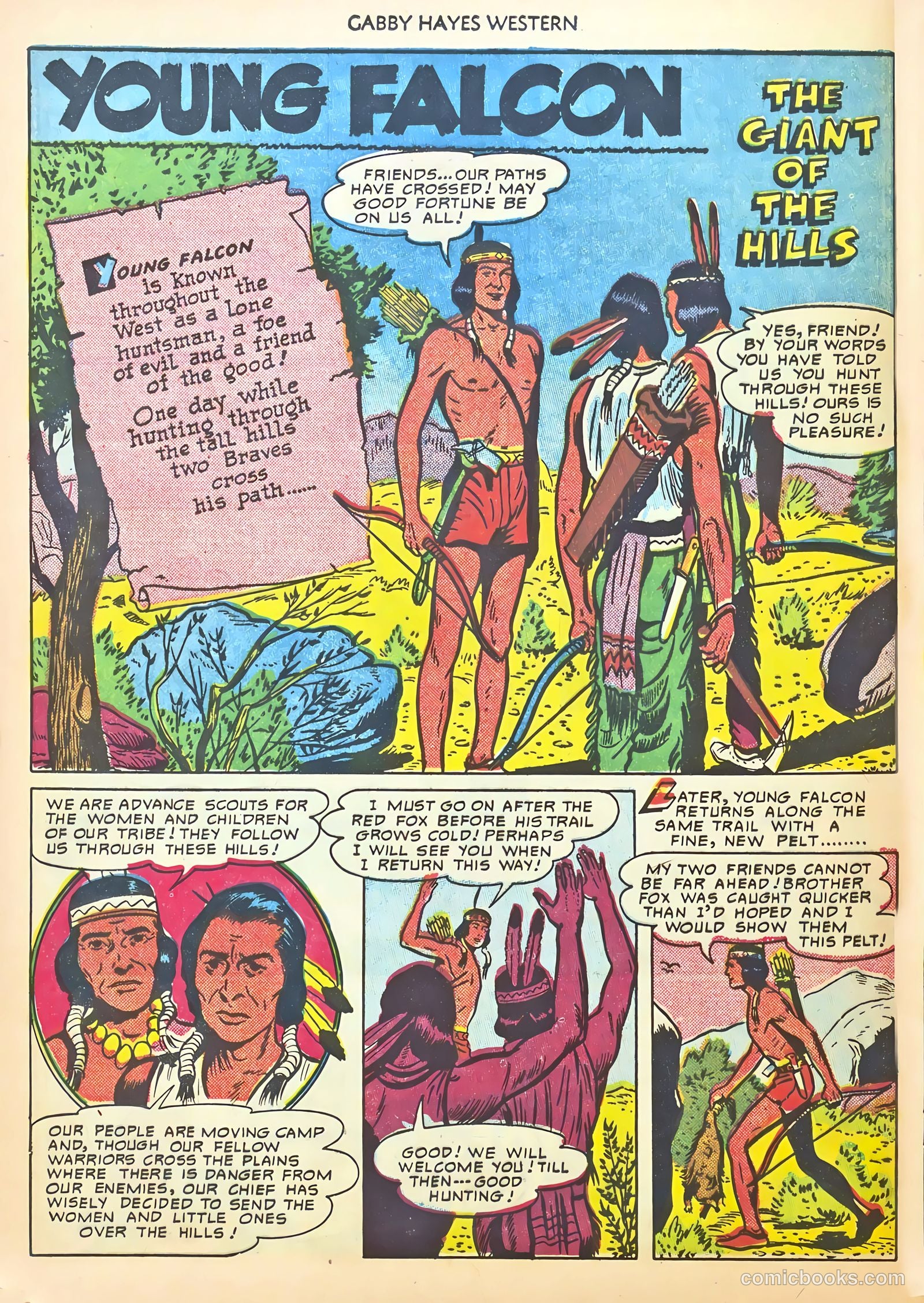 Gabby Hayes Western #25 — page 36 of 52