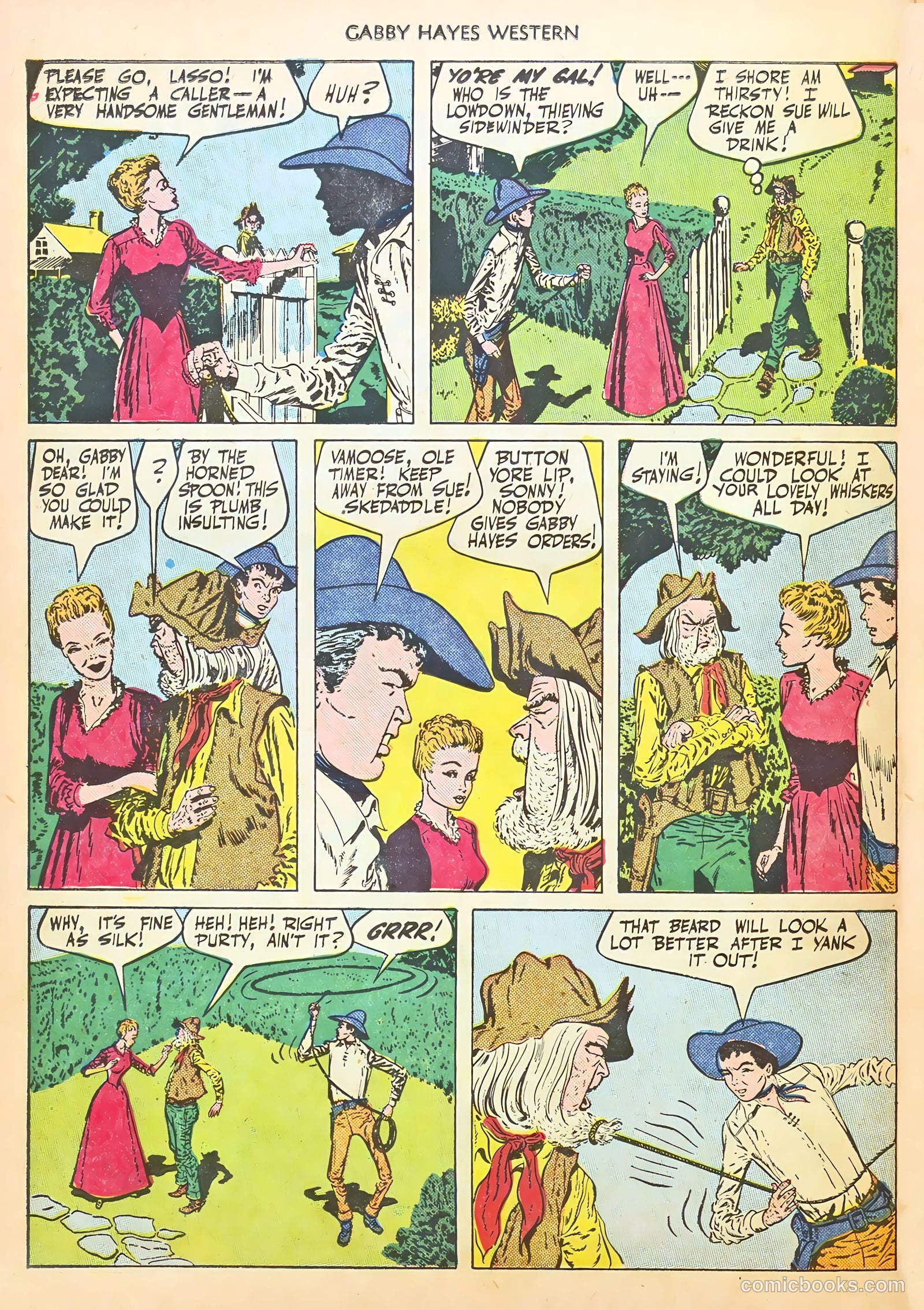 Gabby Hayes Western #25 — page 42 of 52