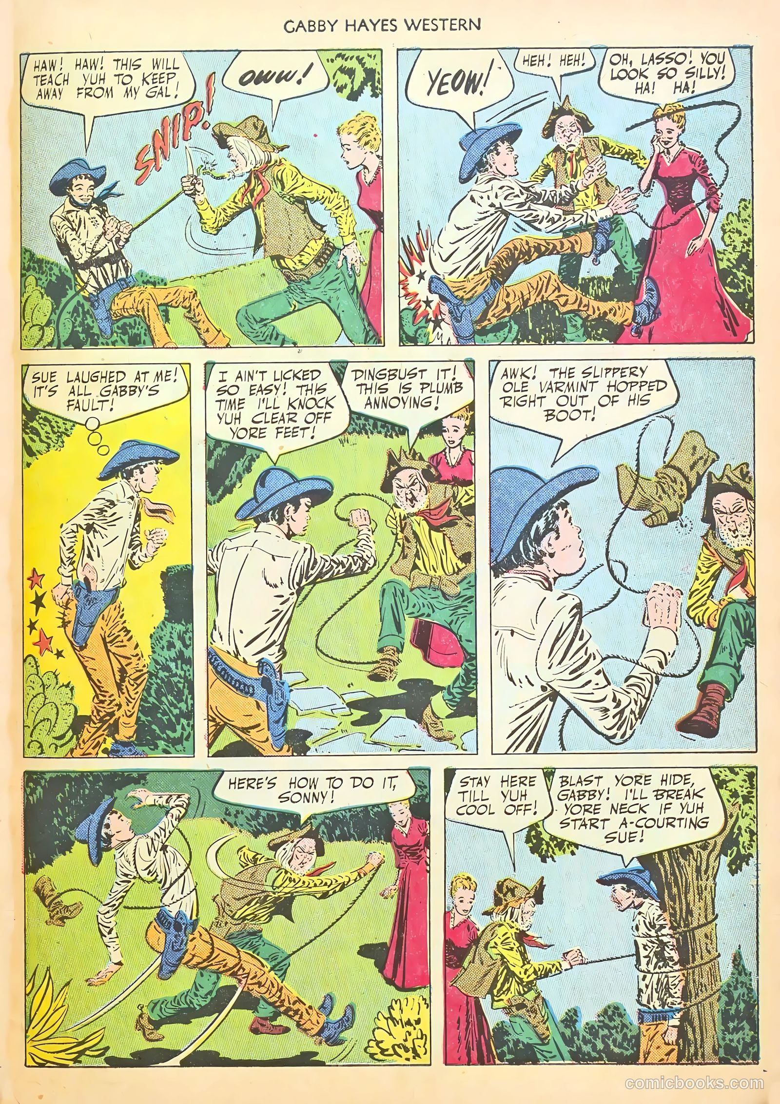 Gabby Hayes Western #25 — page 43 of 52