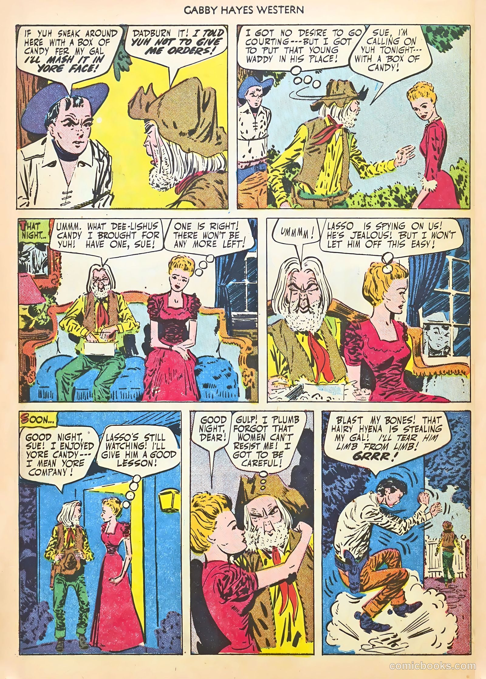 Gabby Hayes Western #25 — page 44 of 52