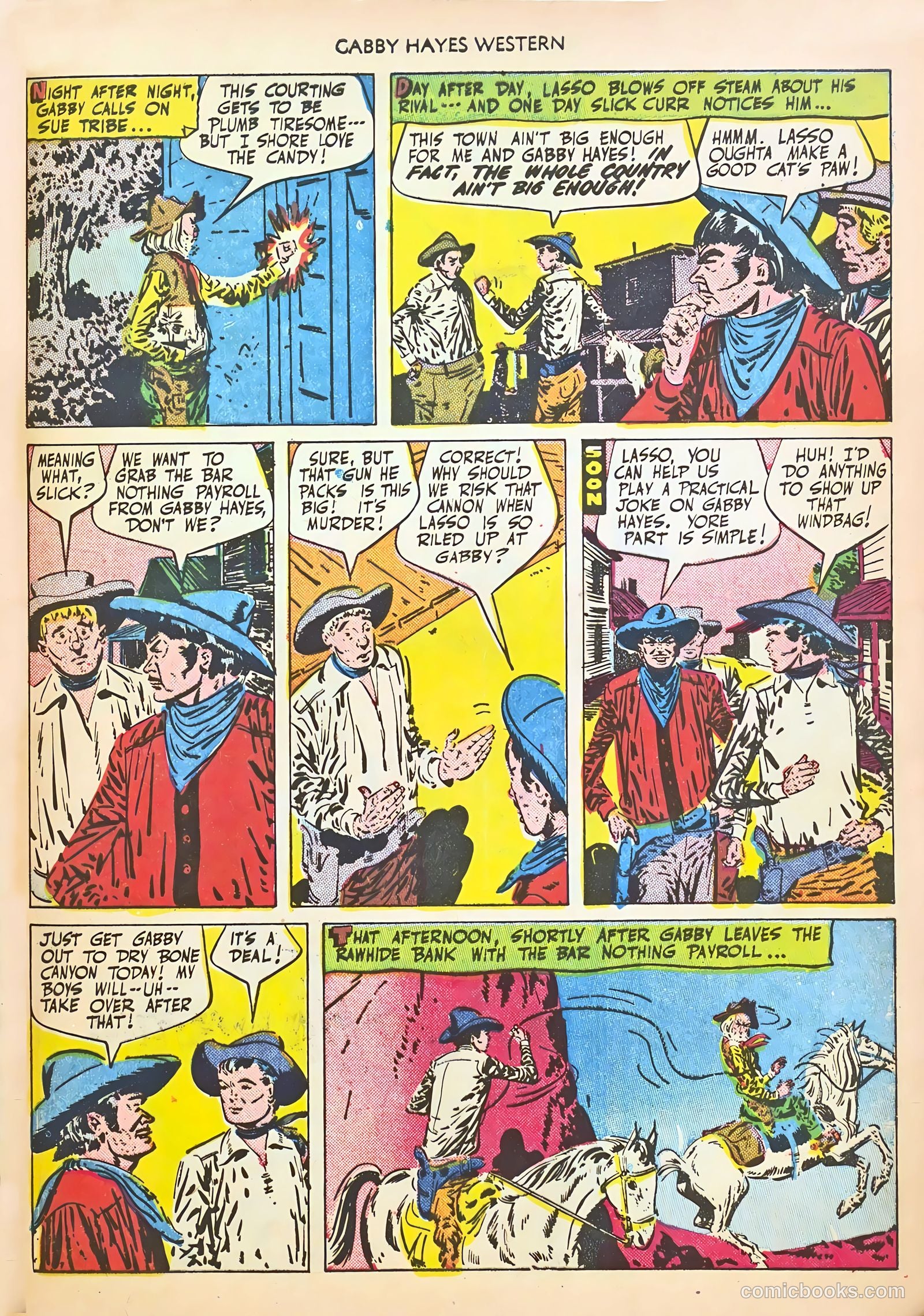 Gabby Hayes Western #25 — page 45 of 52